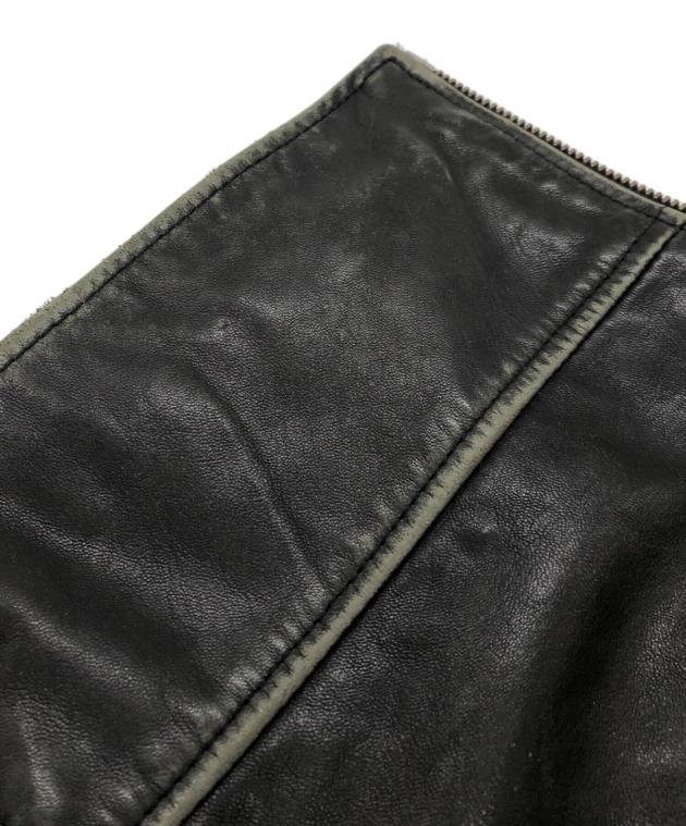 中古・古着通販】GAP (ギャップ) ラムレザーダブルライダース
