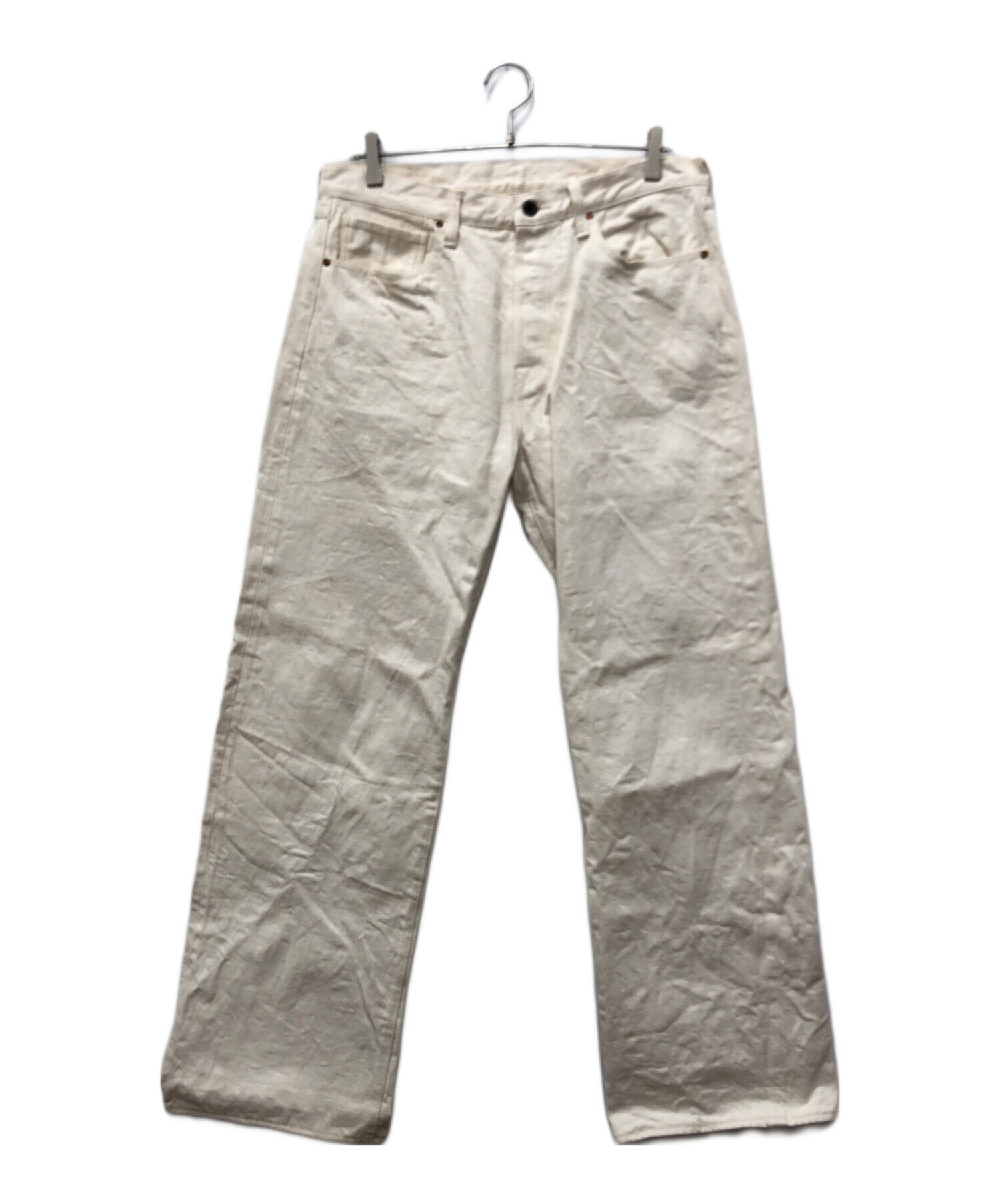 た*し様 Kapital キャピタル　ワークパンツ　サイズ2 中古・古着通販】KAPITAL (キャピタル) キナリワイドデニムパンツ