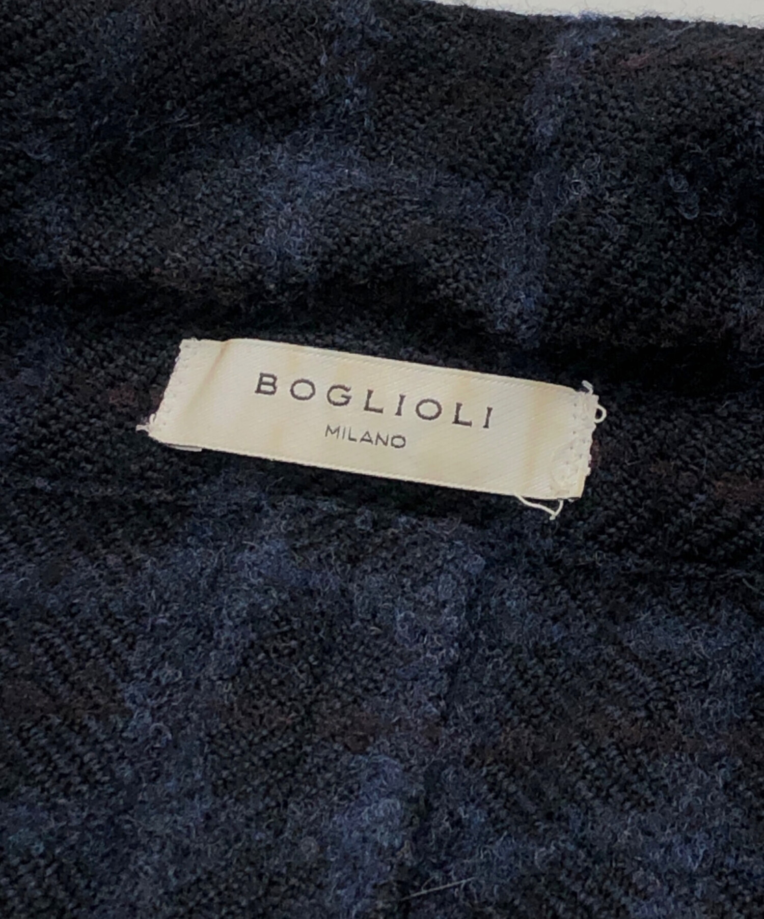 中古・古着通販】BOGLIOLI (ボリオリ) 50 K.JACKET ネイビー サイズ:48