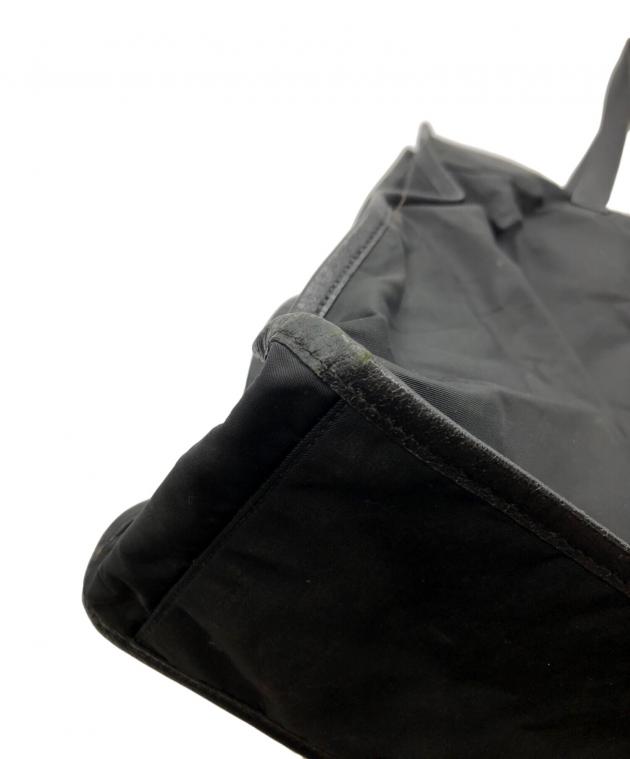 中古・古着通販】PRADA (プラダ) ナイロン切替トートバッグ ブラック