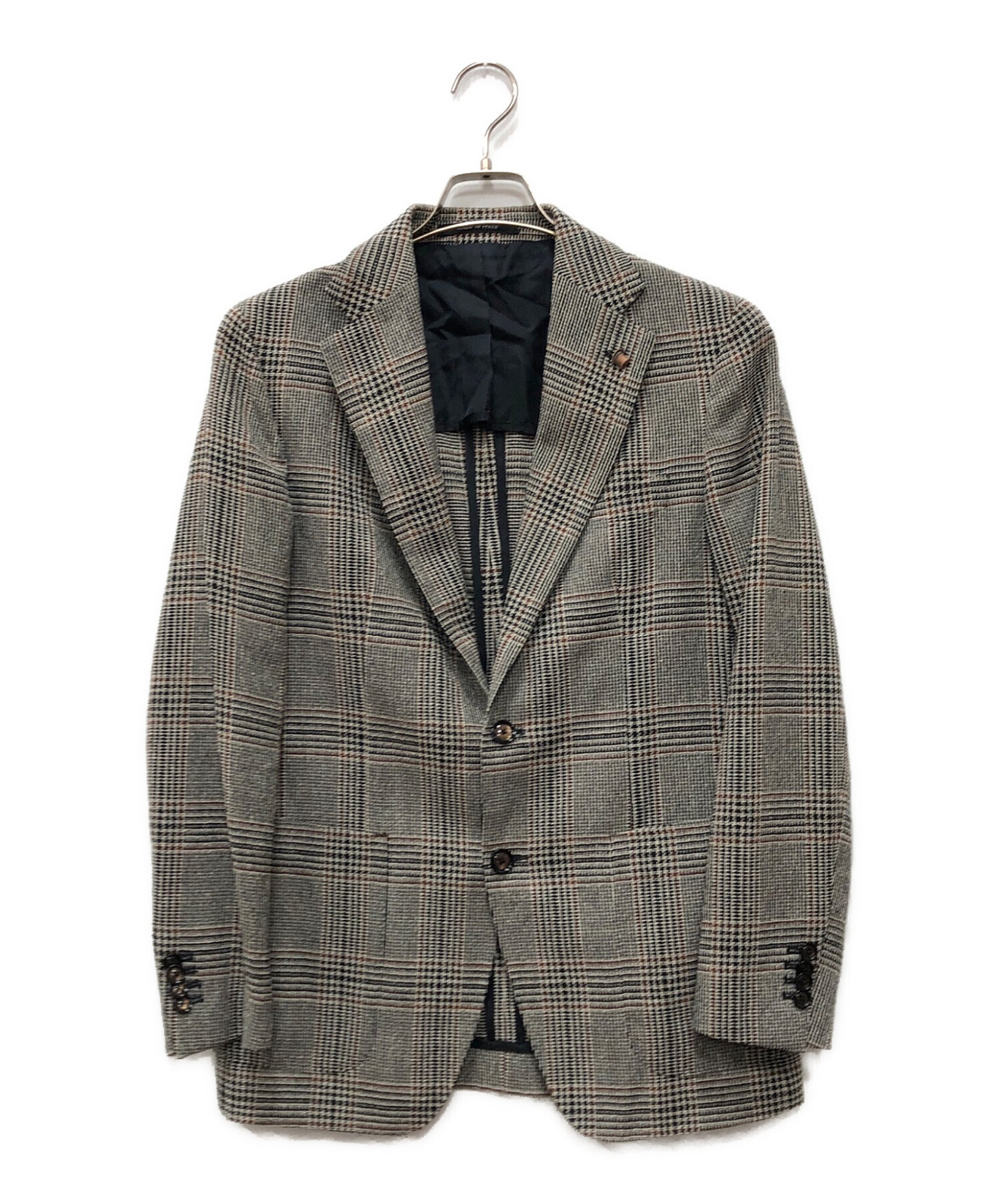 【TAGLIATORE】 テーラードジャケット シアサッカー サイズ46 中古・古着通販】TAGLIATORE (タリアトーレ) テーラードジャケット