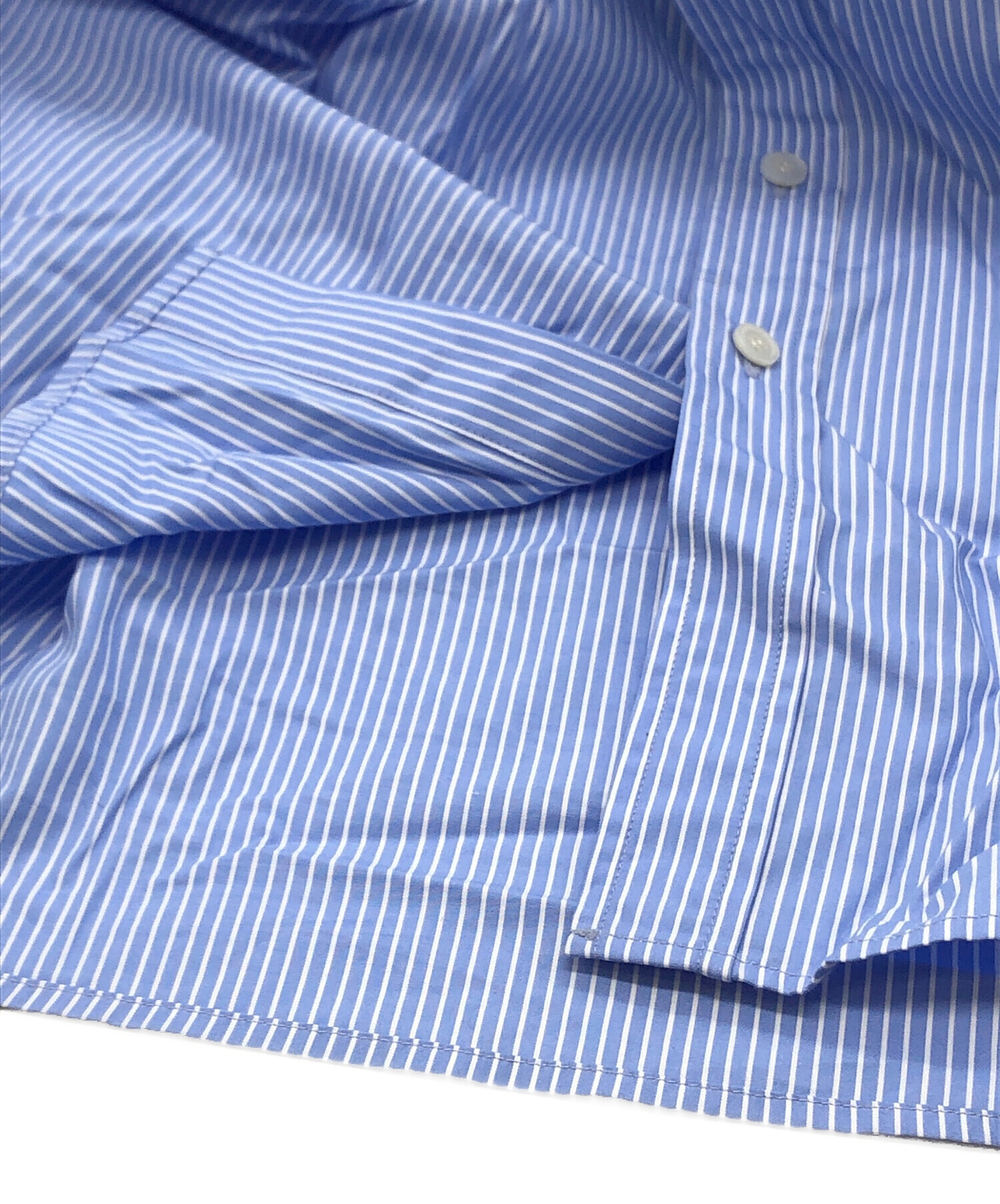 中古・古着通販】CLANE (クラネ) LOGO BUTTON-DOWN BASIC SHIRTS 