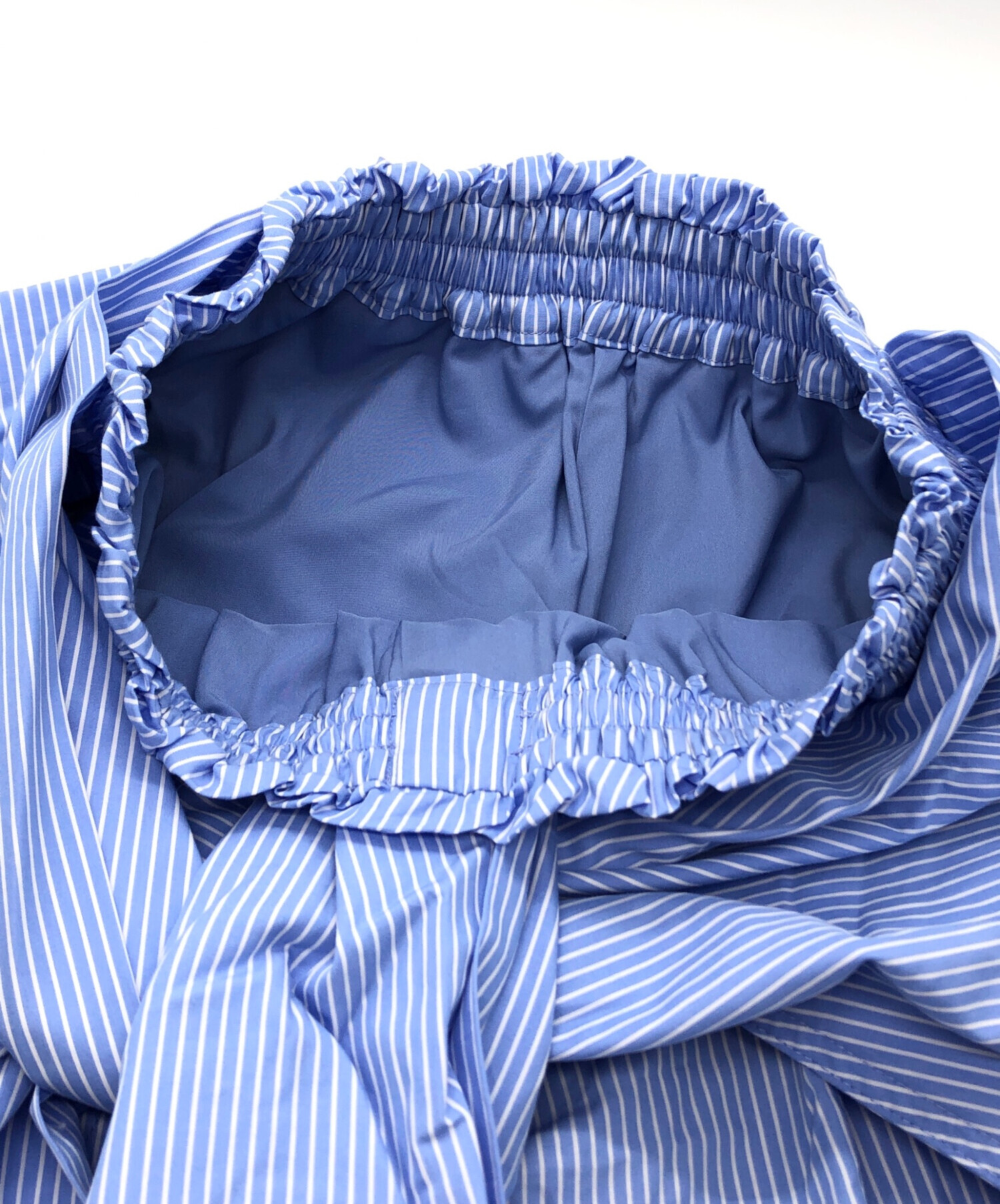 中古・古着通販】CLANE (クラネ) SHIRT DETAIL SHORT PANTS ブルー