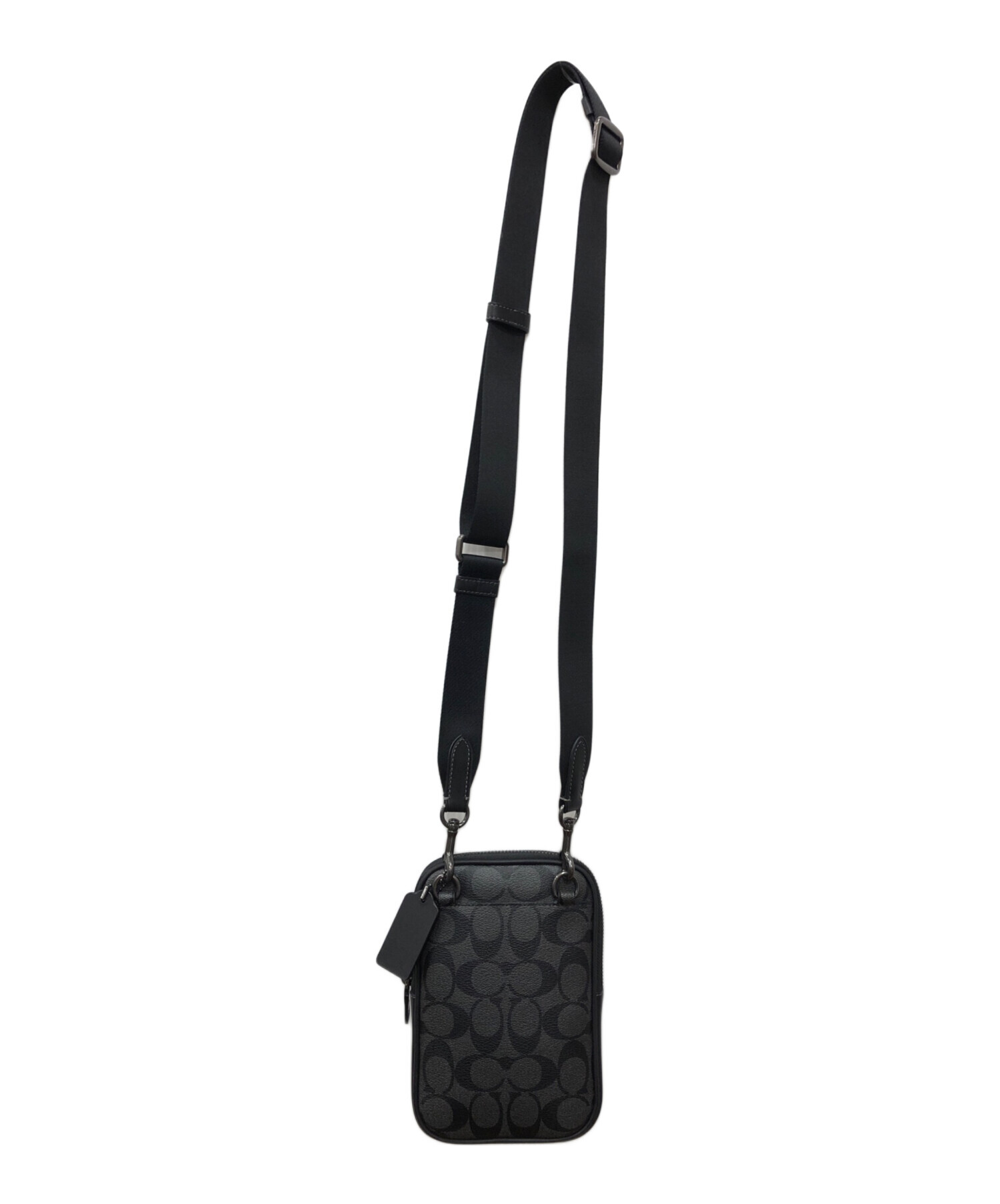 中古・古着通販】COACH (コーチ) エイデン クロスボディ・シグネチャー 