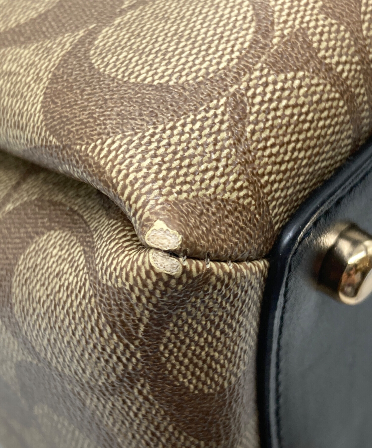 中古・古着通販】COACH (コーチ) 2WAYショルダーバッグ ブラウン