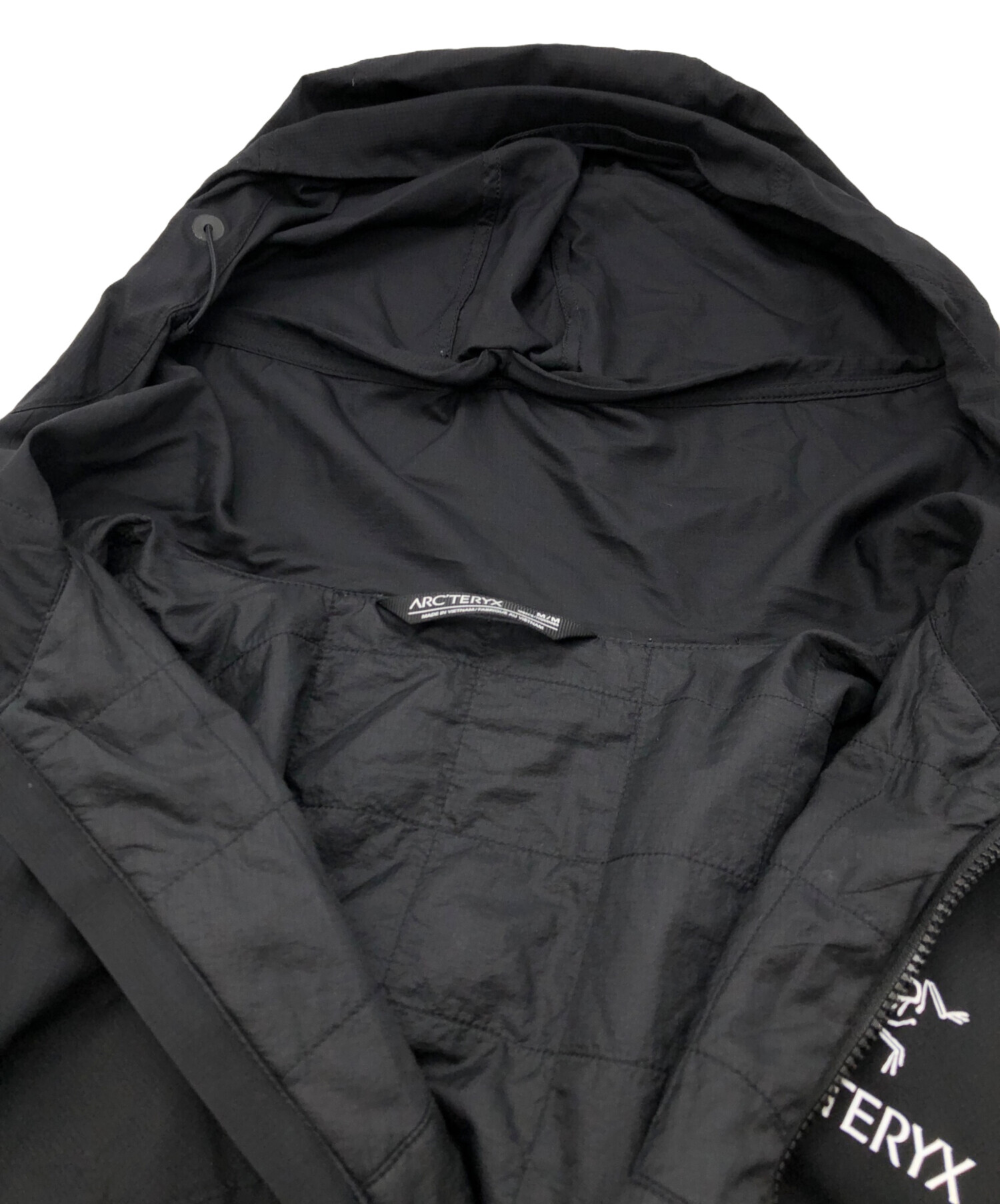 中古・古着通販】ARC'TERYX (アークテリクス) ATOM SL HOODY ブラック