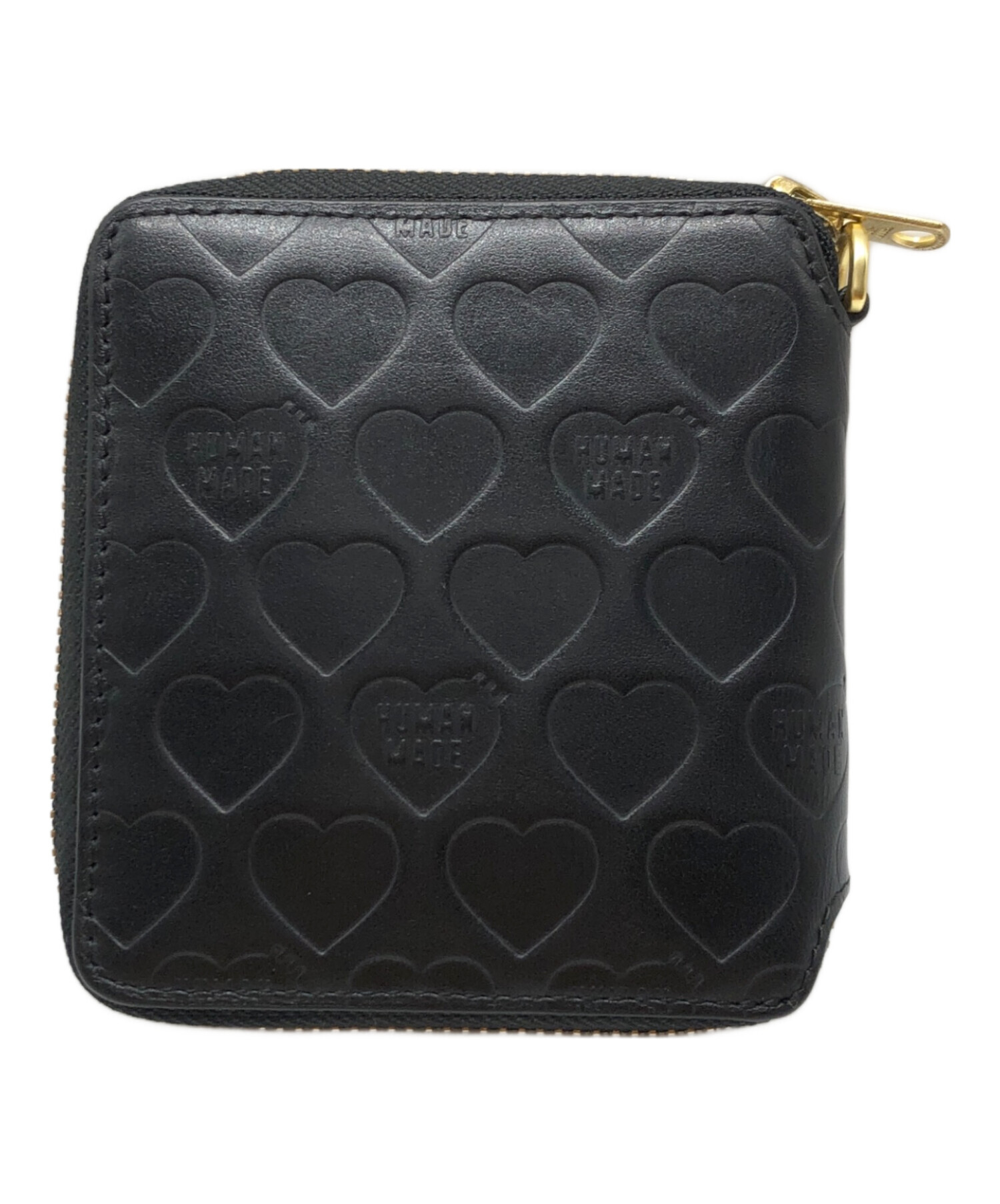 Human Made 二つ折り財布 黒 HUMAN MADE 二つ折り財布 HUMAN MADE Leather Wallet black 二つ折り