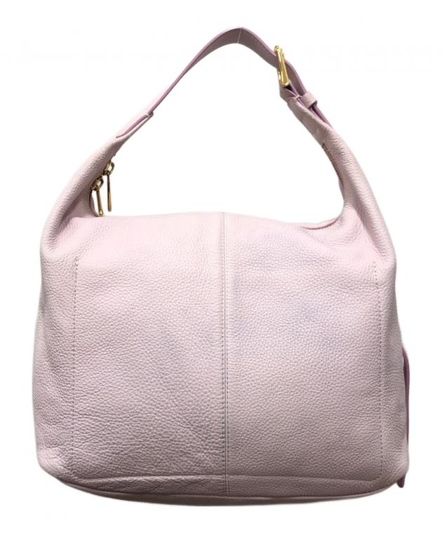 中古・古着通販】ECCO (エコー) hobo large soft pebbled ピンク 