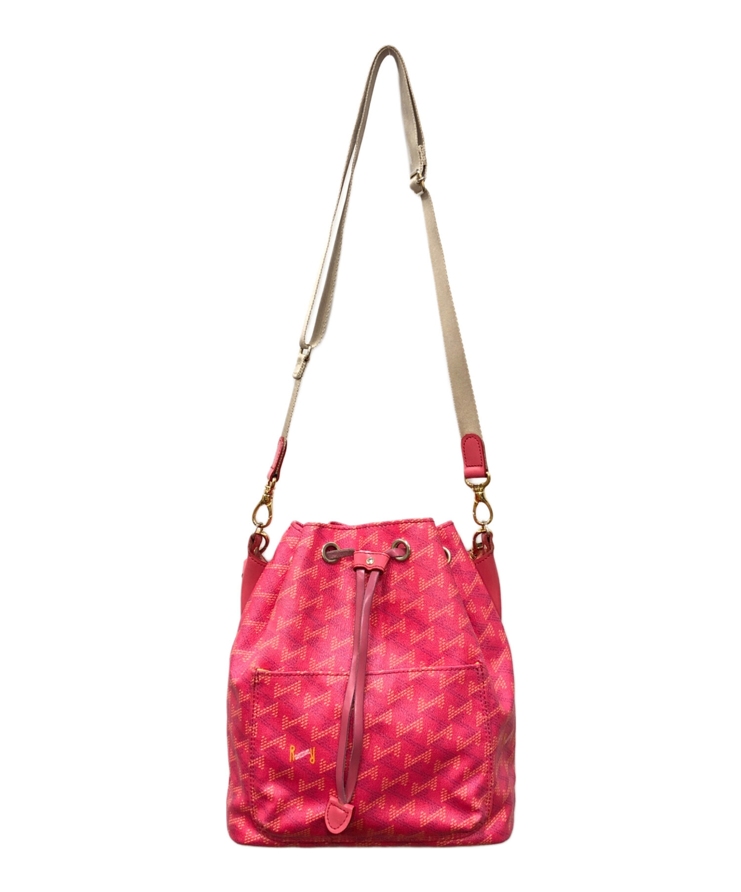 極美品 レザレクション Resurrection ロビン 巾着 バッグ 2way 中古・古着通販】Resurrection (レザレクション) ロビン 巾着 バッグ