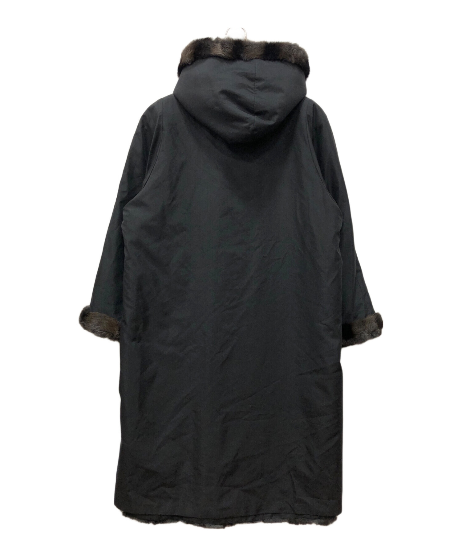 中古・古着通販】BALMAIN (バルマン) コート ブラック サイズ:9