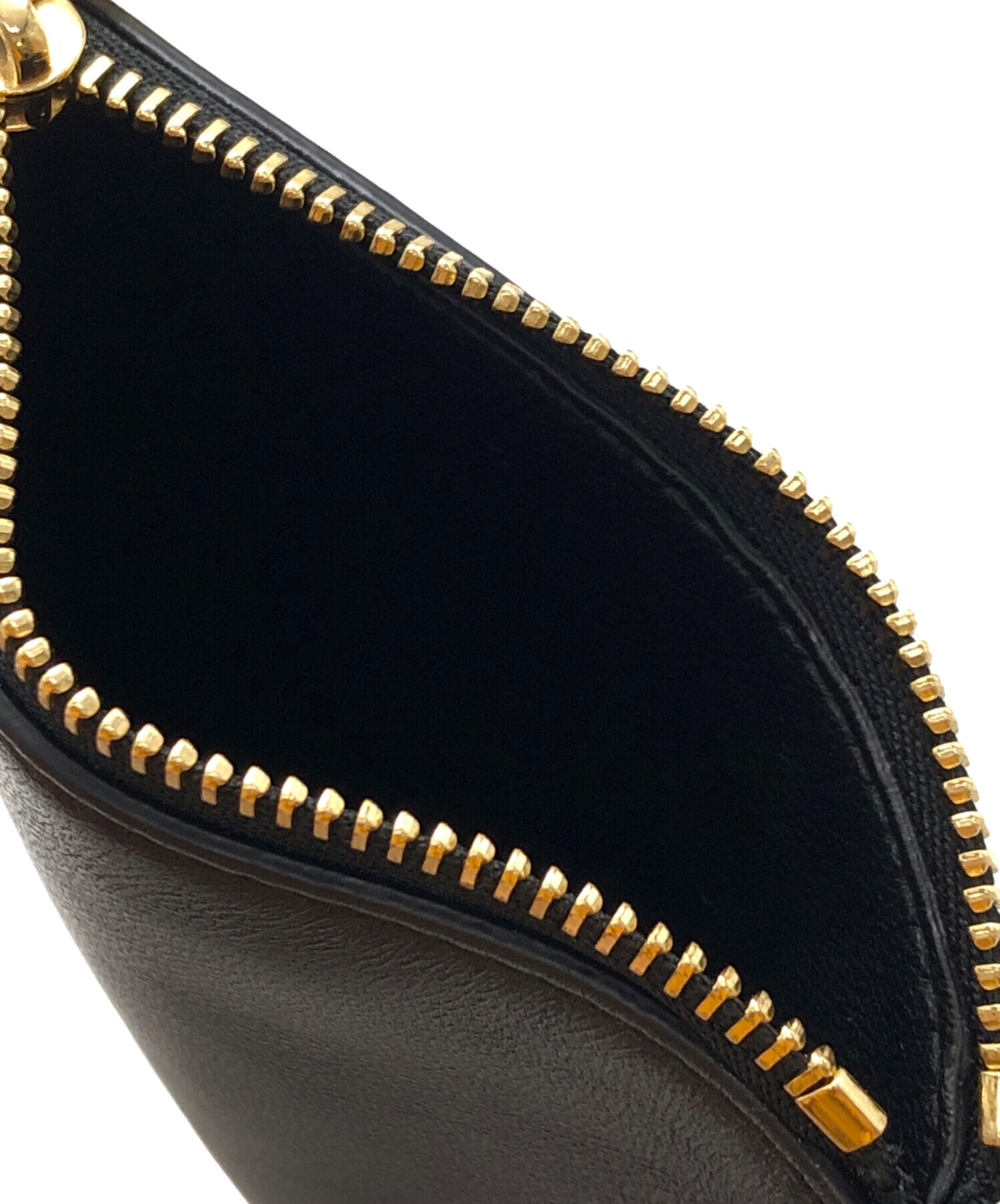 JIL SANDER ブラック ポーチ 中古・古着通販】JIL SANDER (ジルサンダー) HEART POUCH ブラック