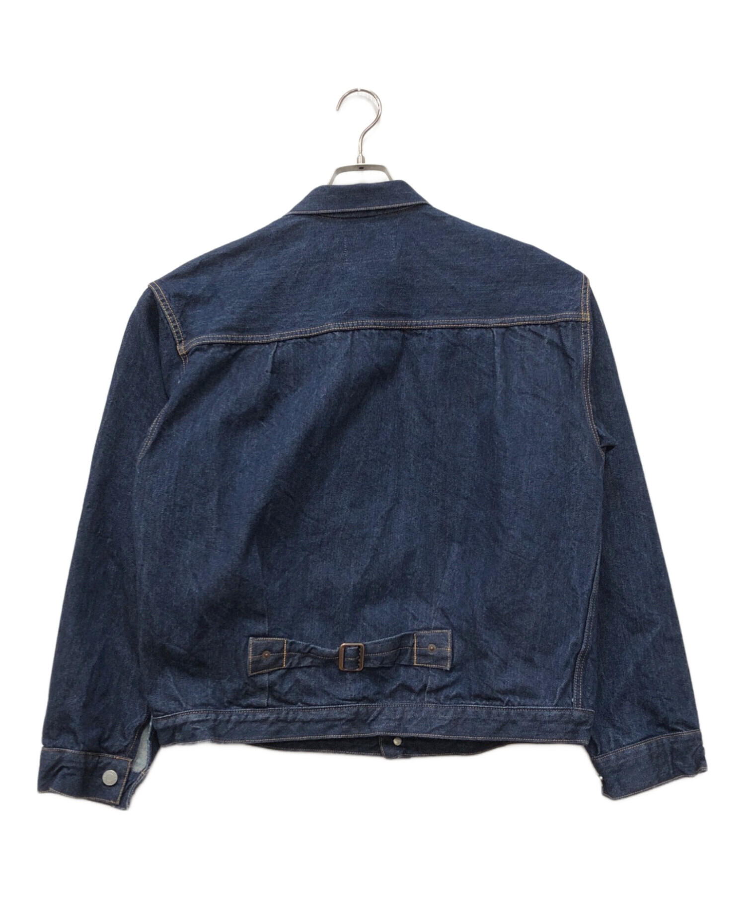 中古・古着通販】CIOTA (シオタ) SINGLE POCKET DENIM JACKET ブラック