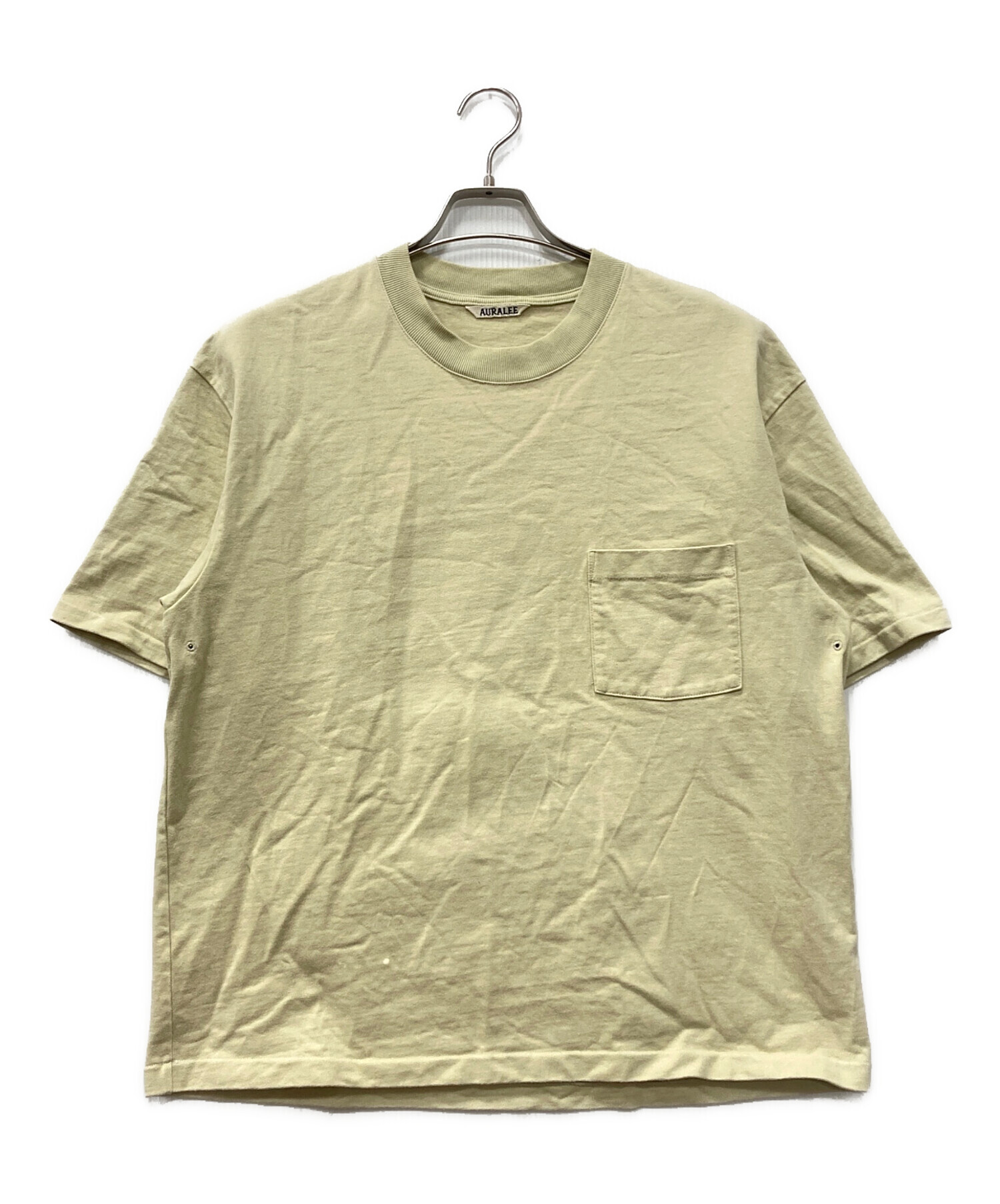 中古・古着通販】AURALEE (オーラリー) STAND-UP TEE ベージュ サイズ 