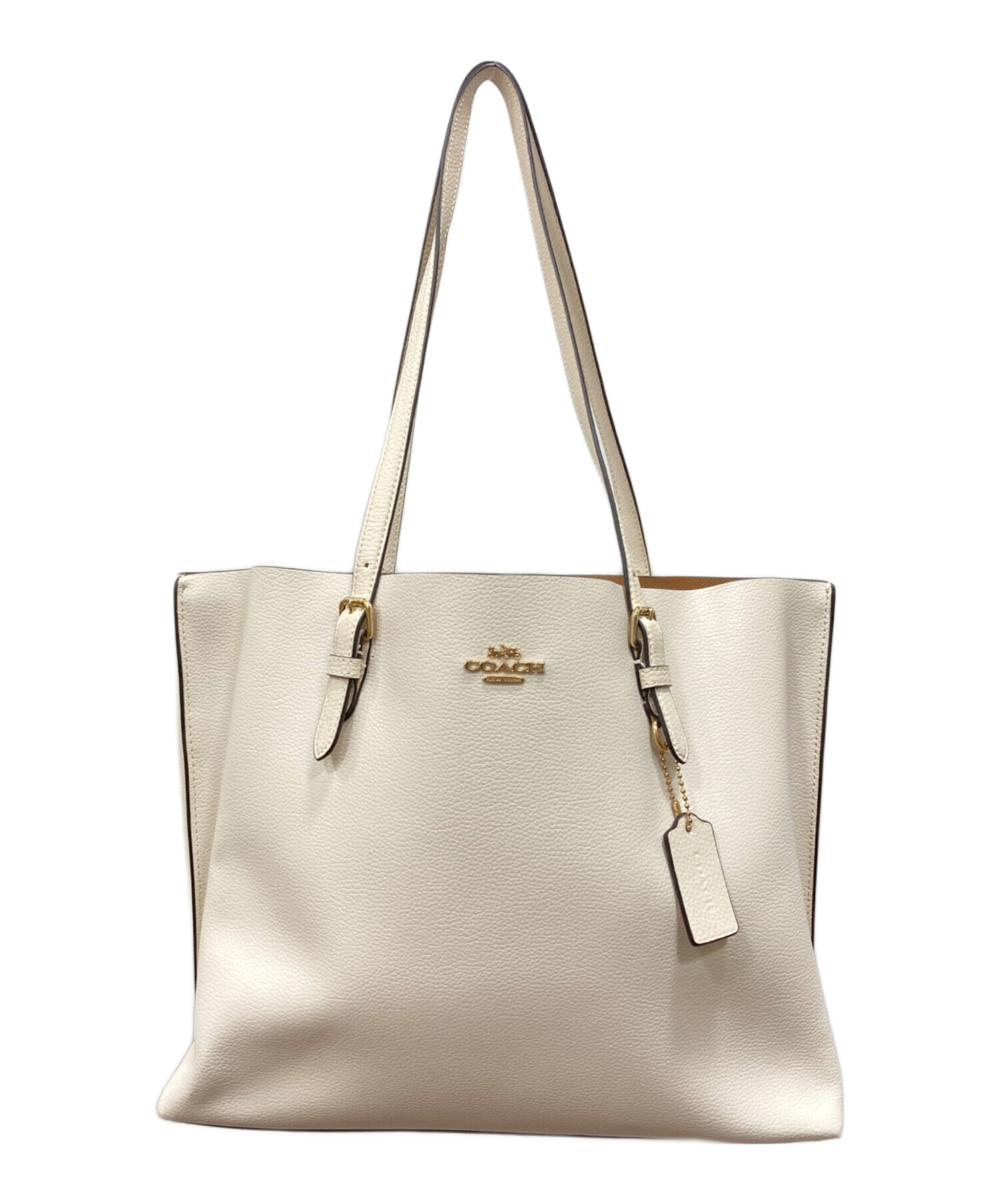 中古・古着通販】COACH (コーチ) モーリートートバッグ オフホワイト 
