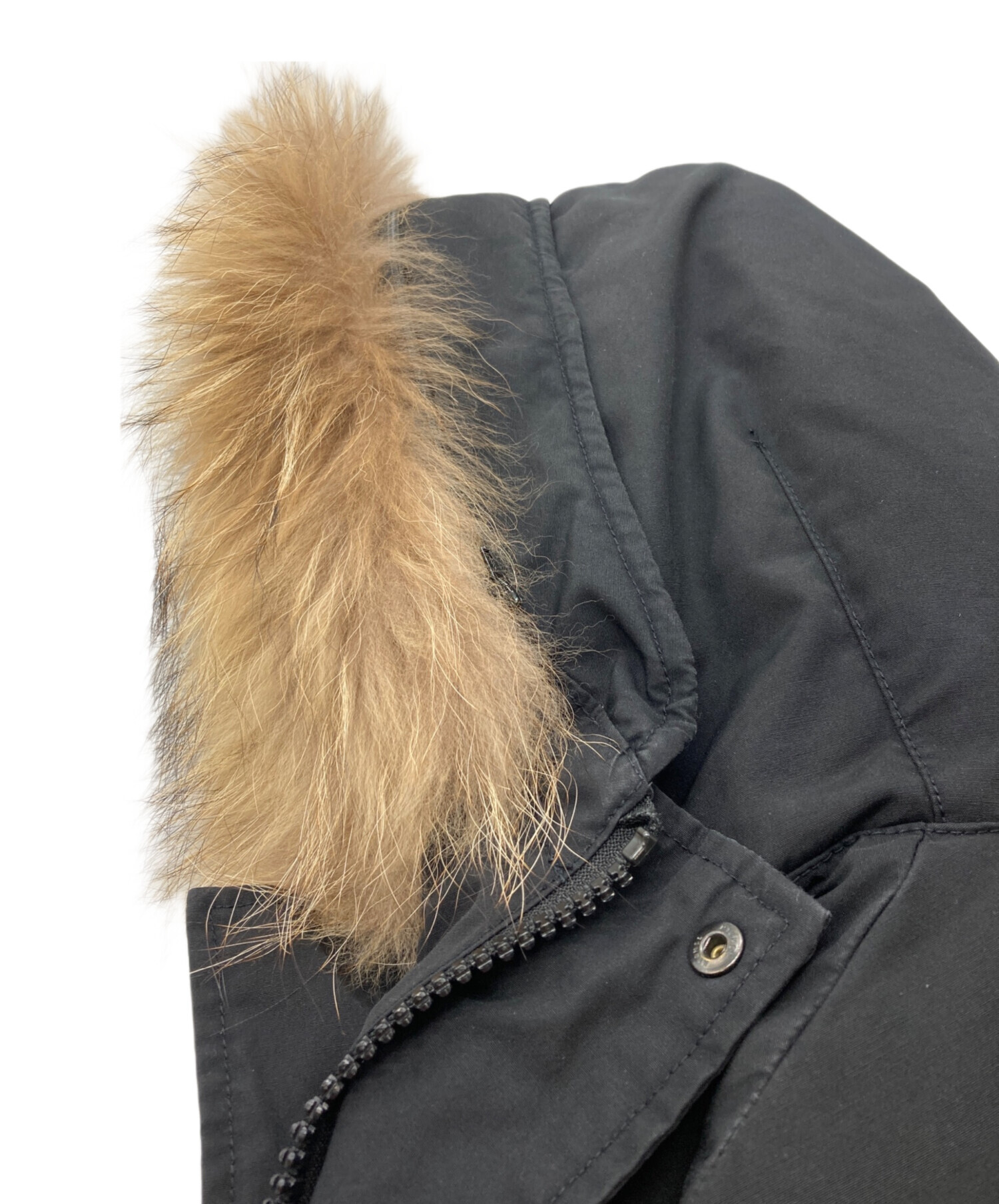 中古・古着通販】DANTON (ダントン) フード付きロングダウンコート