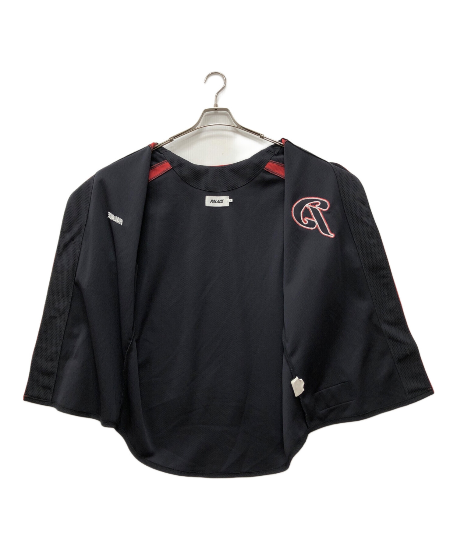 パレス　ベースボールシャツ 中古・古着通販】PALACE (パレス) ベースボールシャツ ブラック サイズ