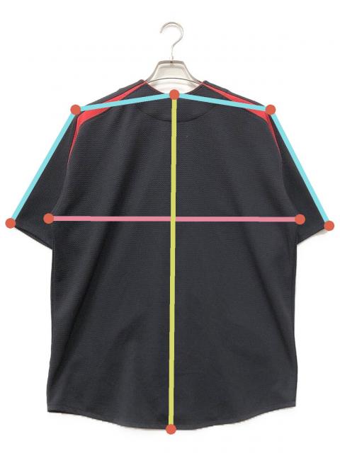 中古・古着通販】PALACE (パレス) ベースボールシャツ ブラック サイズ