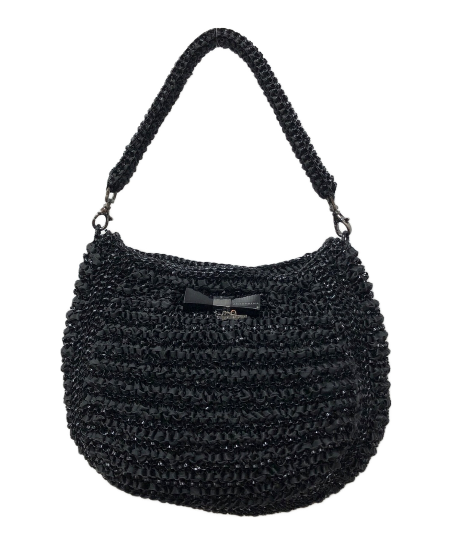 中古・古着通販】ANTEPRIMA (アンテプリマ) ショルダーバッグ ブラック