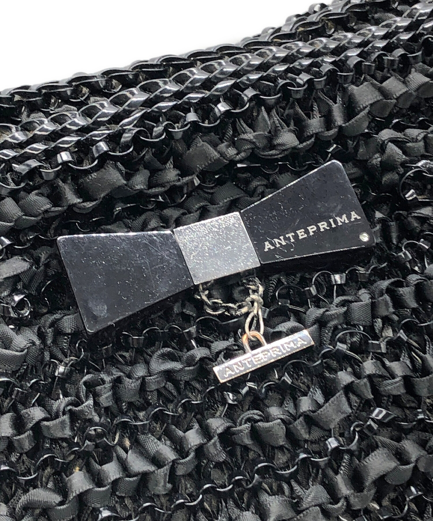 中古・古着通販】ANTEPRIMA (アンテプリマ) ショルダーバッグ ブラック