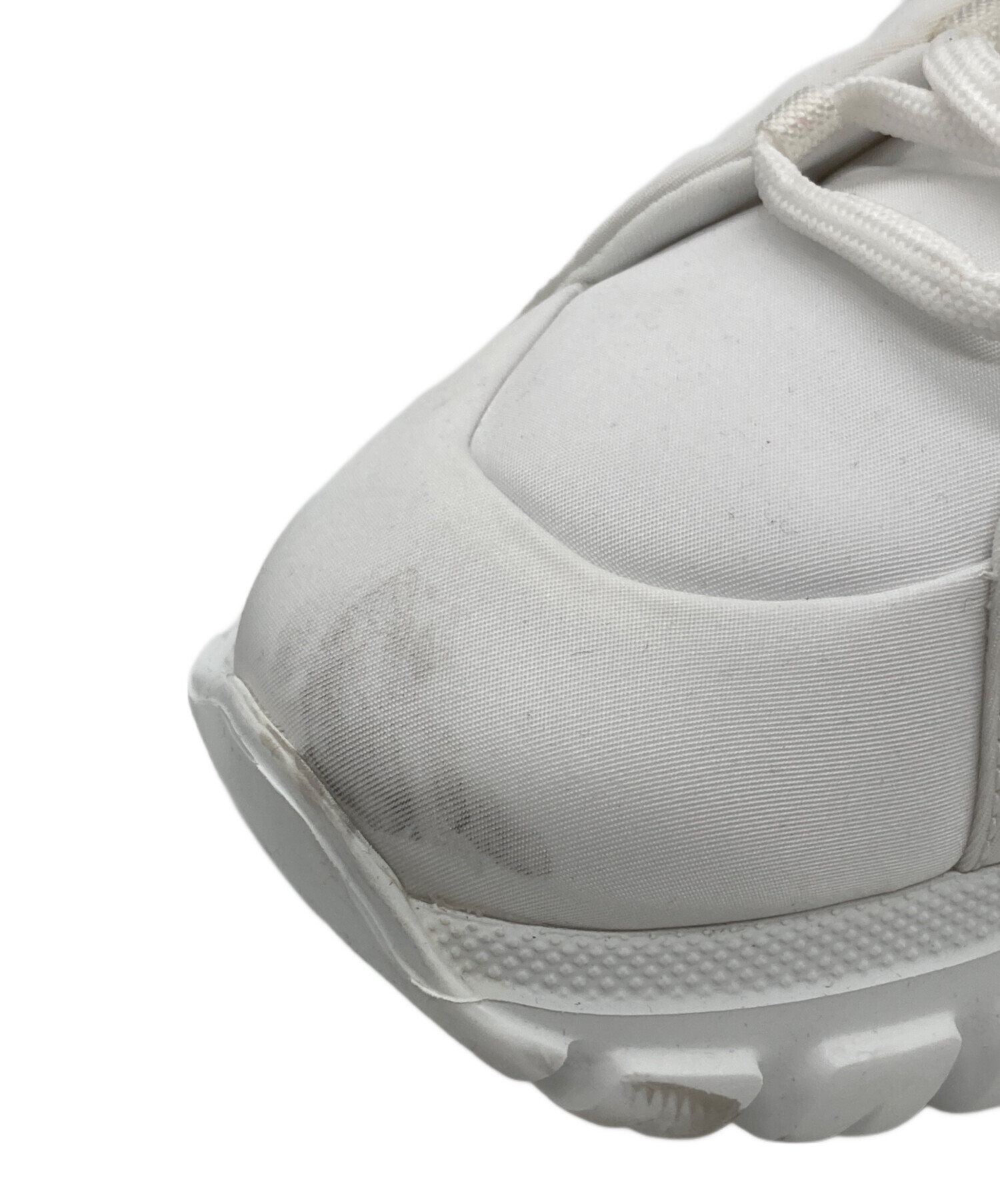 PRADA ホワイト　スニーカー　36 中古・古着通販】PRADA (プラダ) スニーカー ホワイト サイズ:36