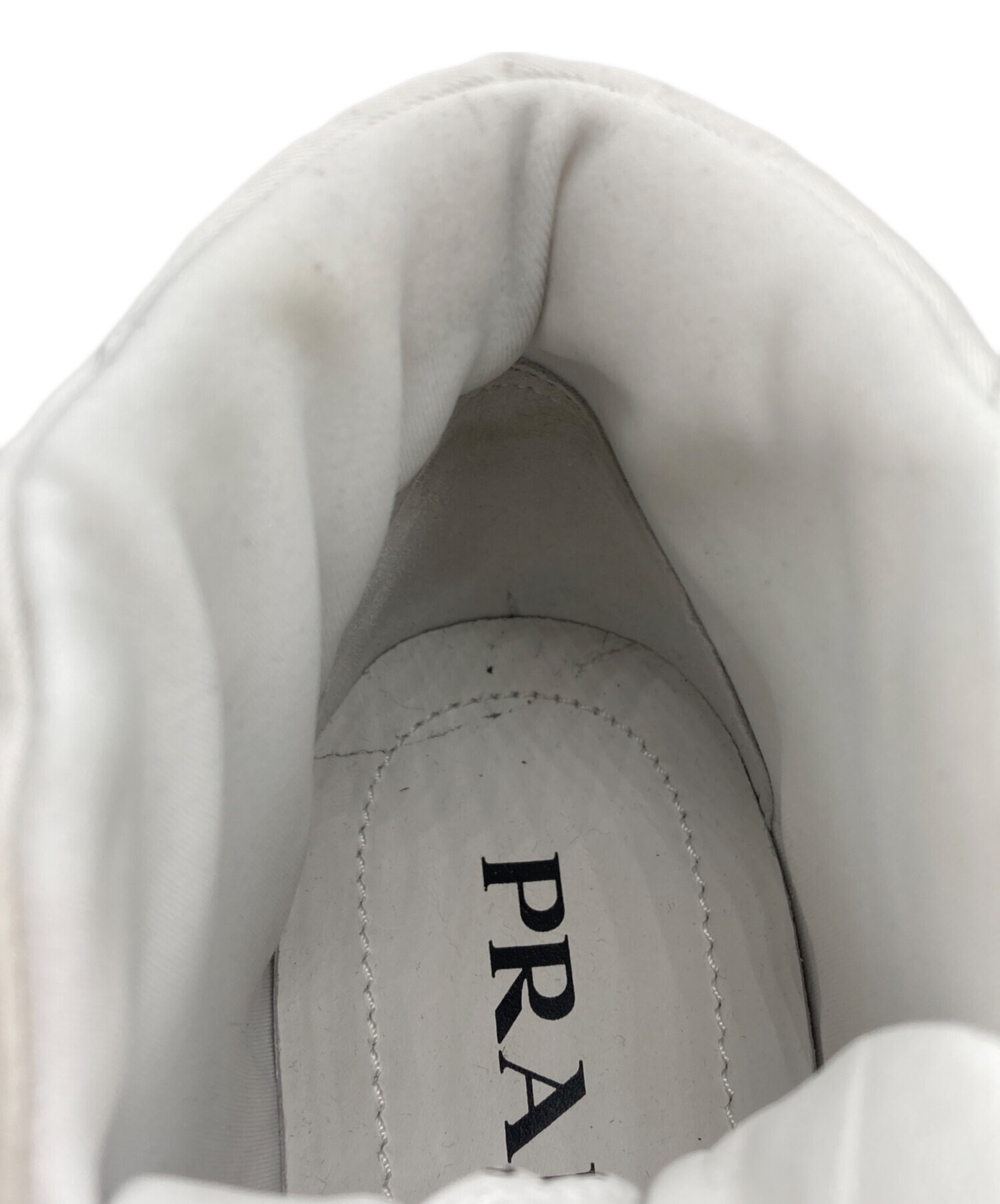 中古・古着通販】PRADA (プラダ) スニーカー ホワイト サイズ:36