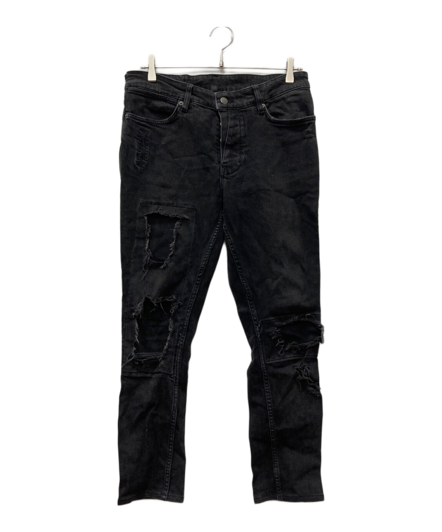 中古・古着通販】Ksubi (スビ) CHITCH BONEYARD BLACK SKINNY DENIM