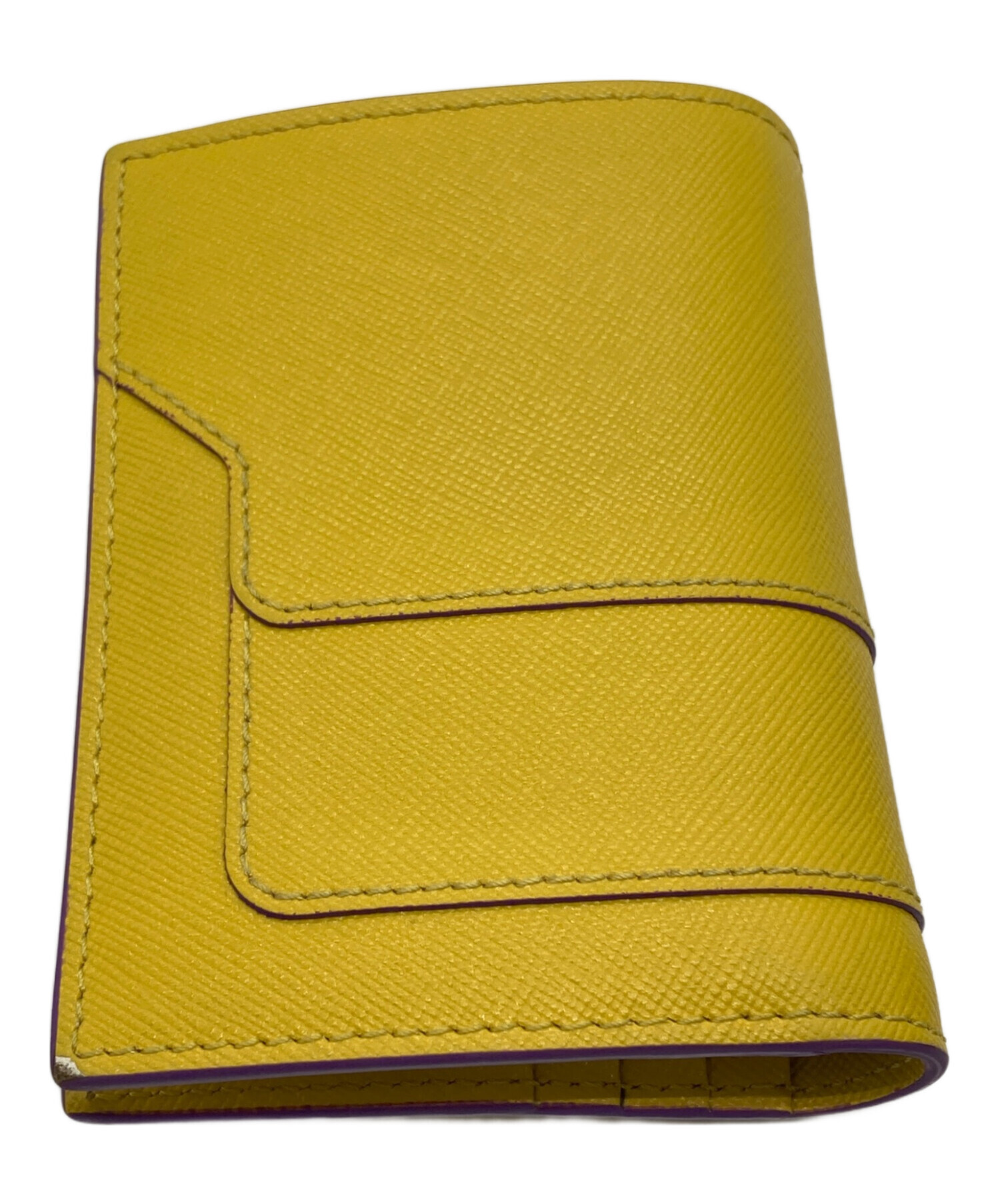 新品未使用　Marni 二つ折り財布　イエロー 中古・古着通販】MARNI (マルニ) 2つ折り財布 イエロー｜ブランド