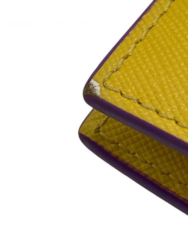 中古・古着通販】MARNI (マルニ) 2つ折り財布 イエロー｜ブランド