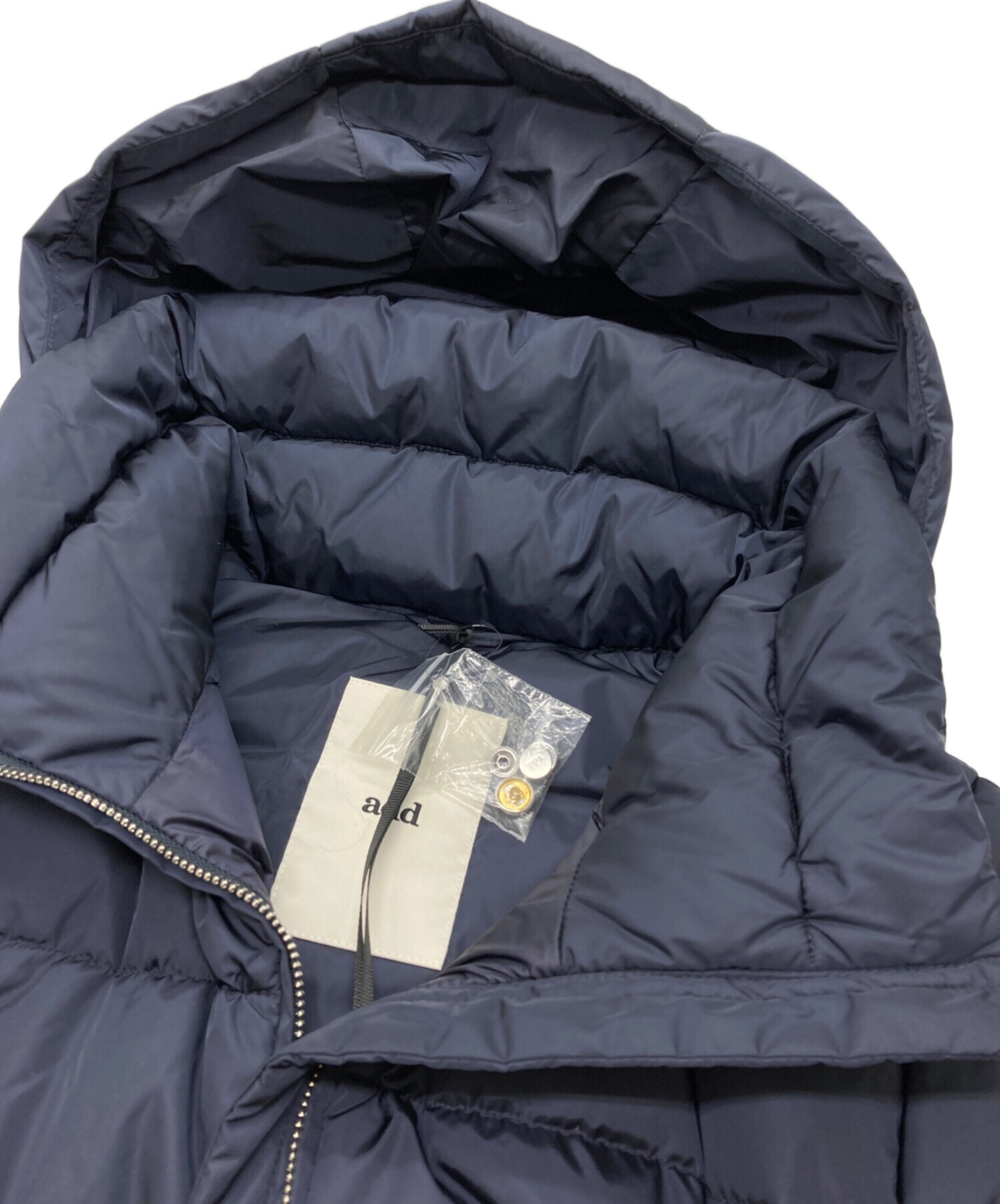 中古・古着通販】add (エーディーディー) LONG QUILTED DOWN JACKET