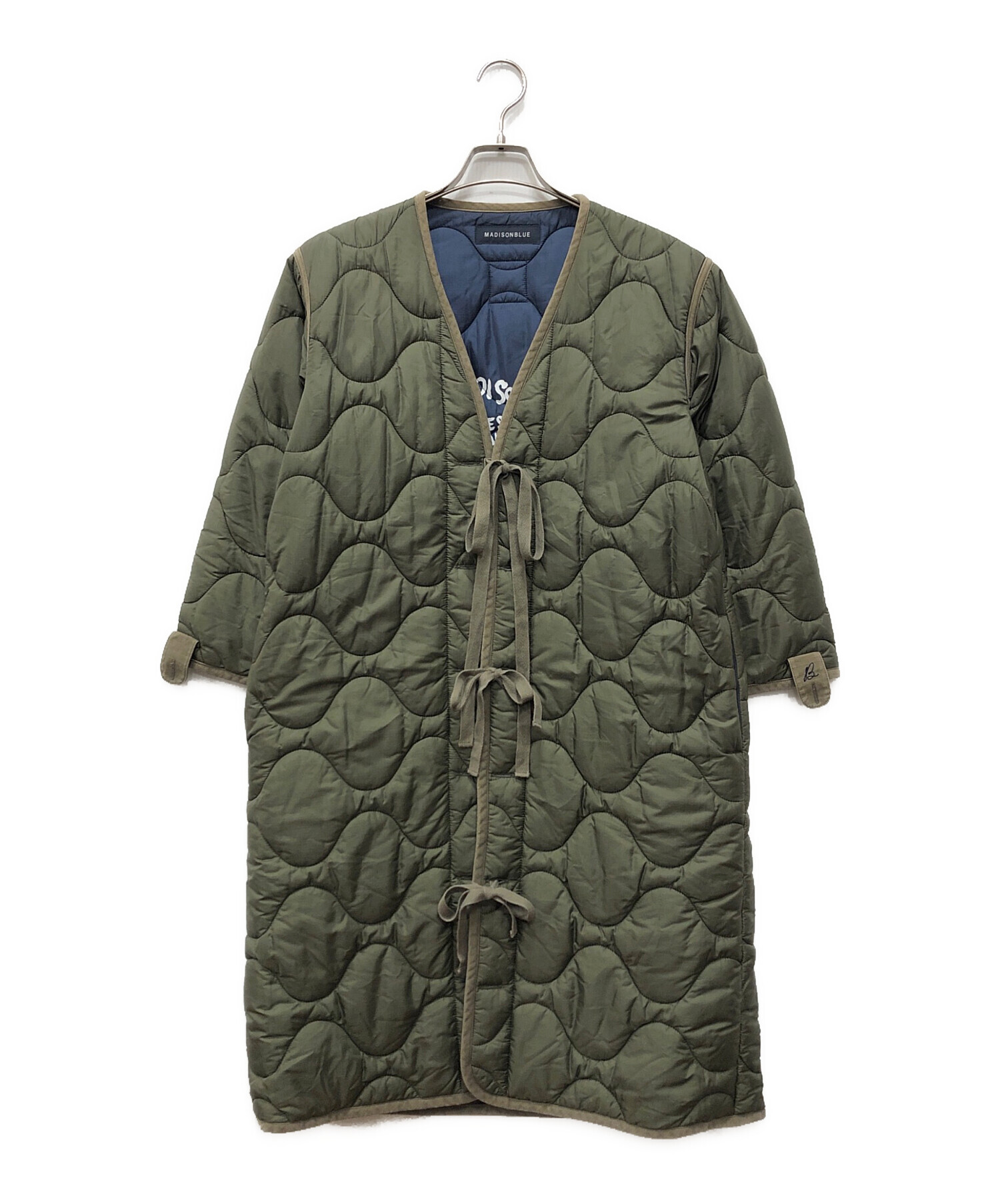 美品　MADISONBLUE マディソンブルー キルティングコート　00 MADISONBLUE キルティングロングコート 00 美品 MADISONBLUE