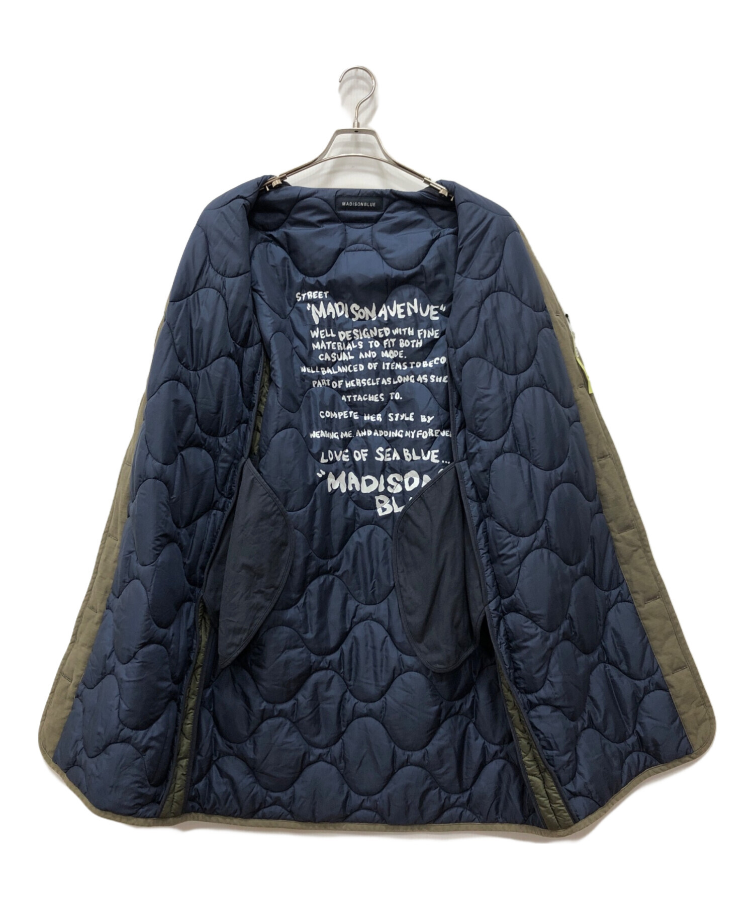 中古・古着通販】MADISON BLUE (マディソンブルー) キルティングコート