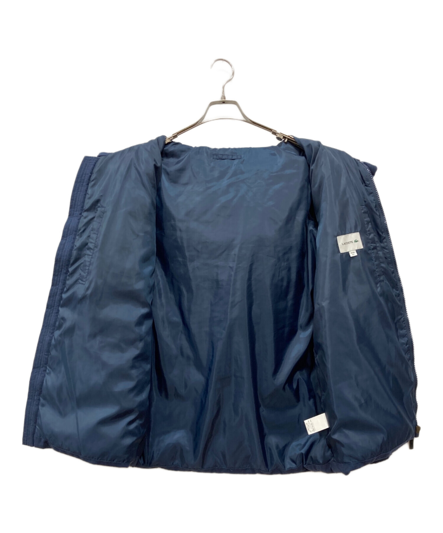 中古・古着通販】LACOSTE (ラコステ) ダウンジャケット ネイビー 