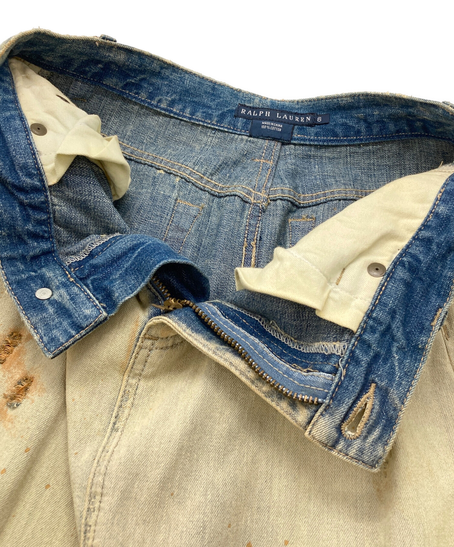 中古・古着通販】RALPH LAUREN (ラルフローレン) ロングデニム