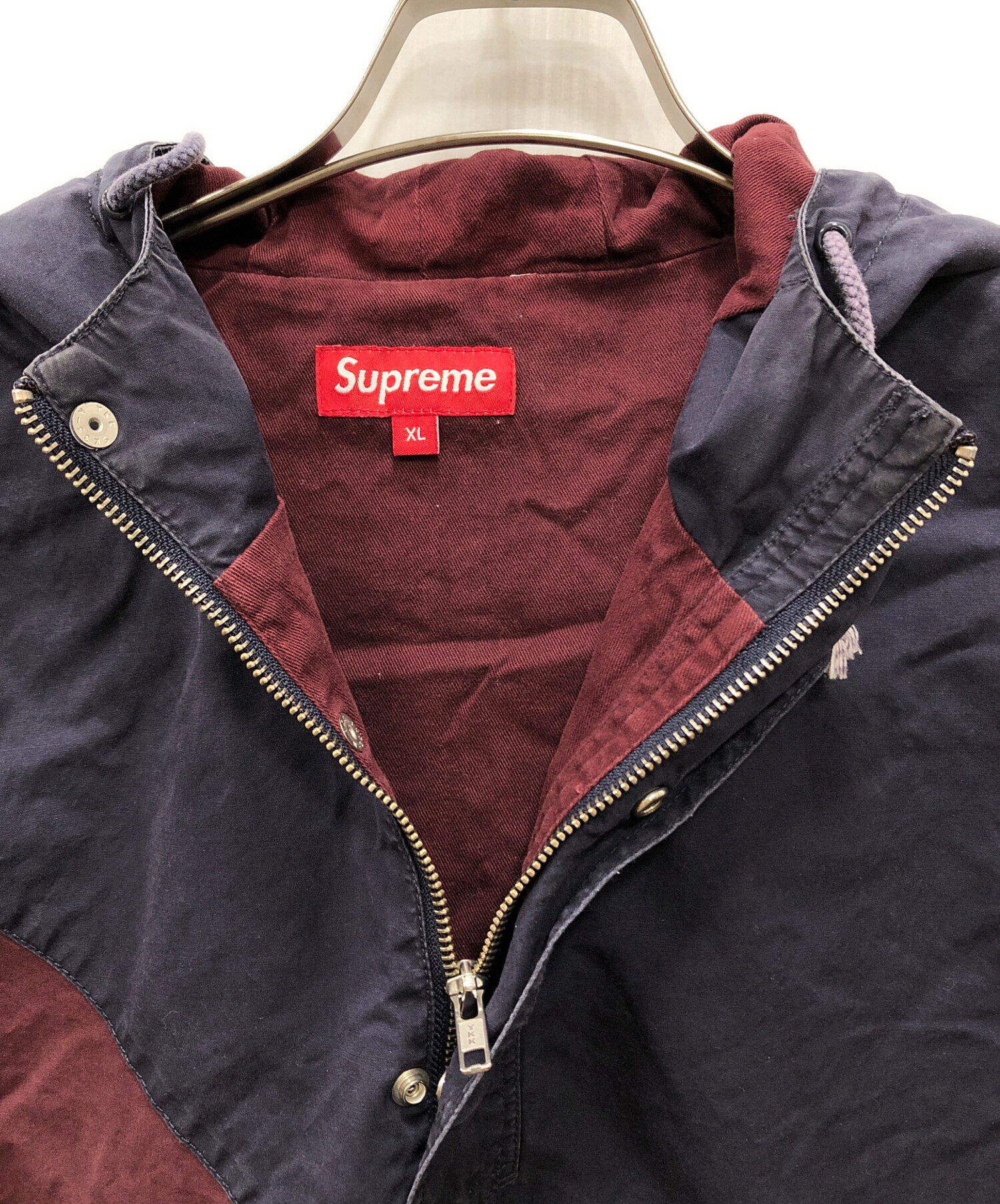 中古・古着通販】Supreme (シュプリーム) 2-TONE PULLOVER PARKA