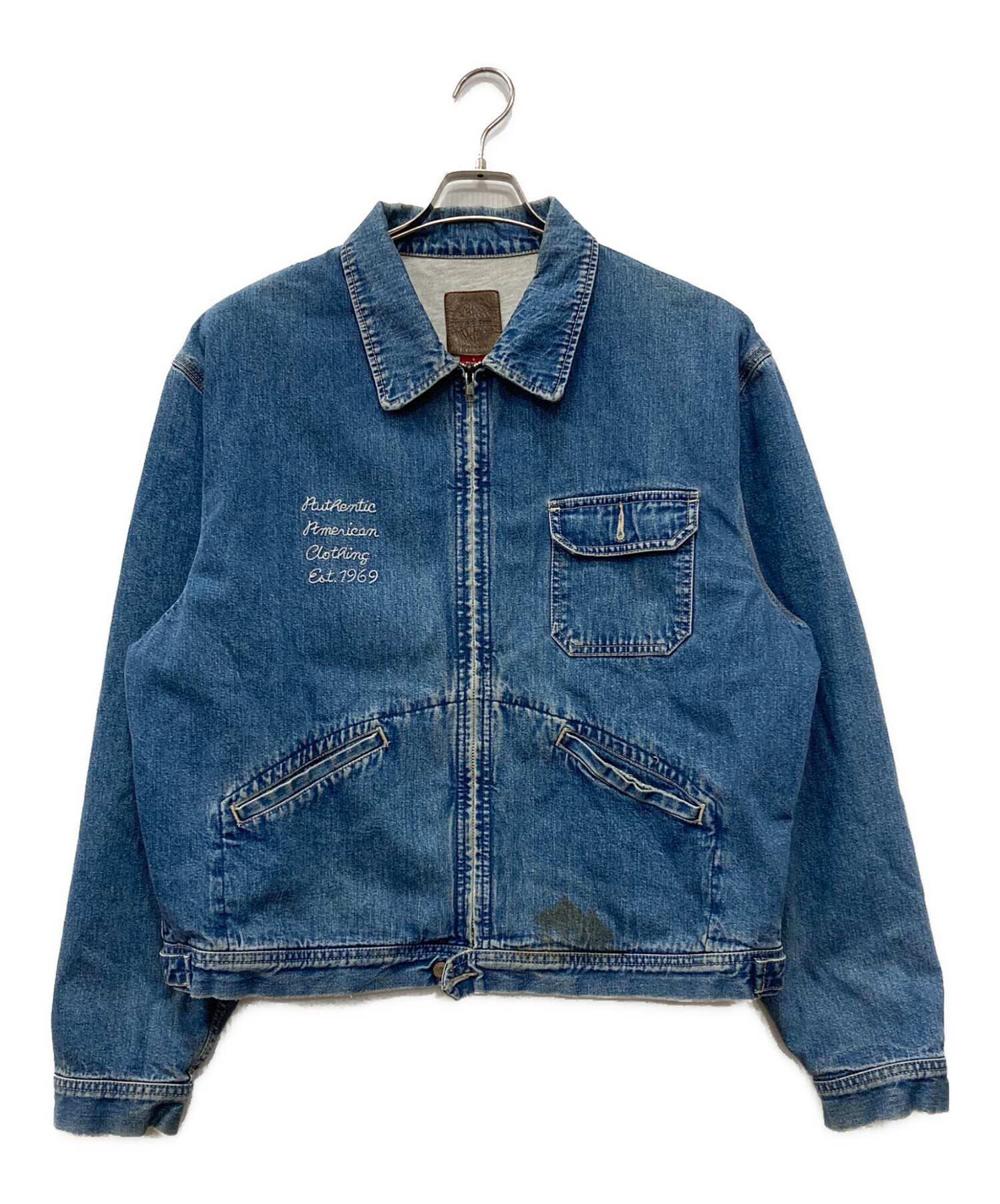 中古・古着通販】OLD GAP (オールドギャップ) 刺繍デニムスイング 中古・古着通販】OLD GAP (オールドギャップ) 刺繍デニムスイング