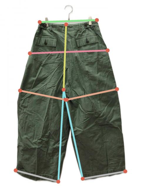 中古・古着通販】Needles (ニードルズ) H.D Pant オリーブ サイズ:1