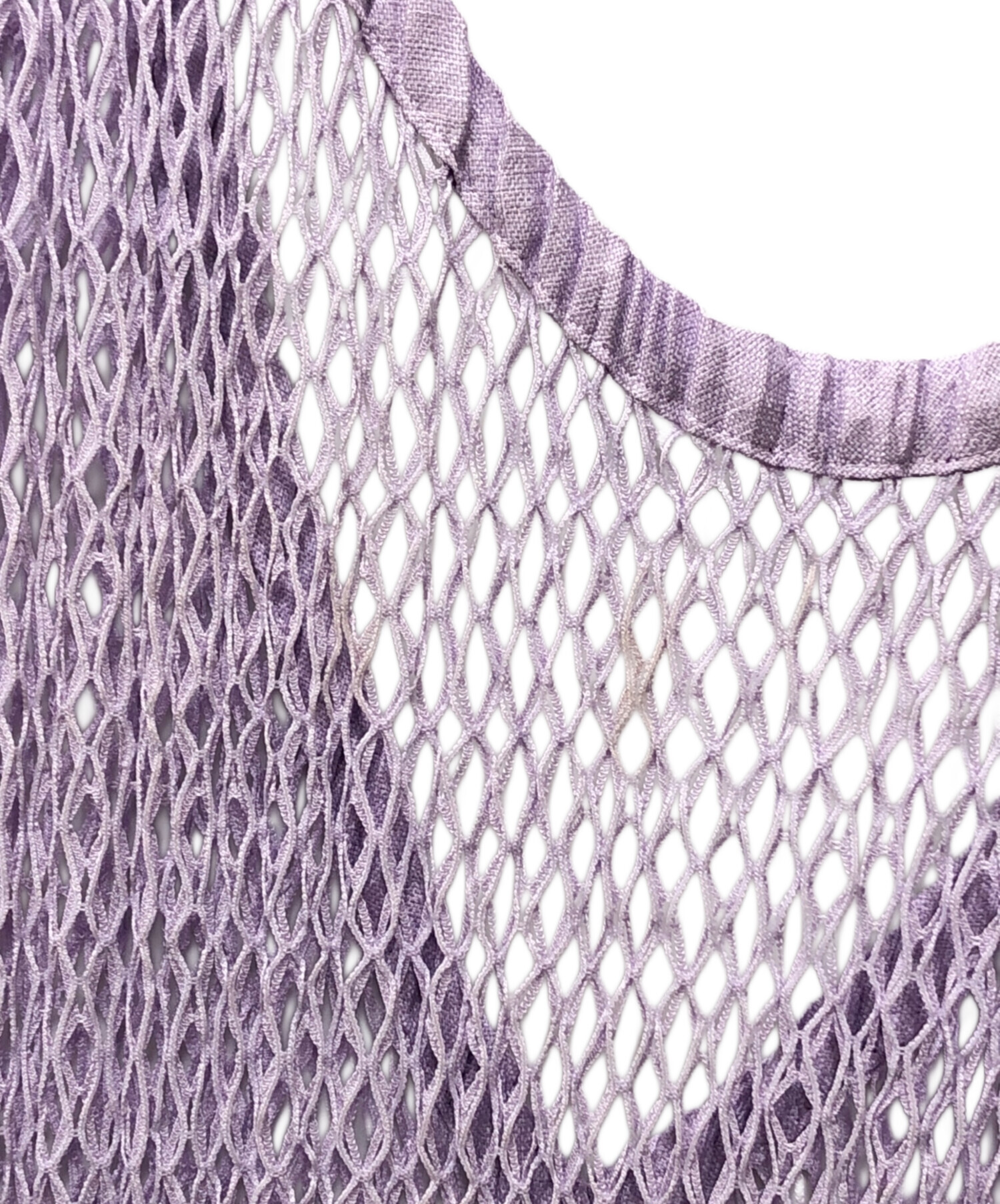 中古・古着通販】ISSEY MIYAKE (イッセイミヤケ) ノースリーブメッシュ