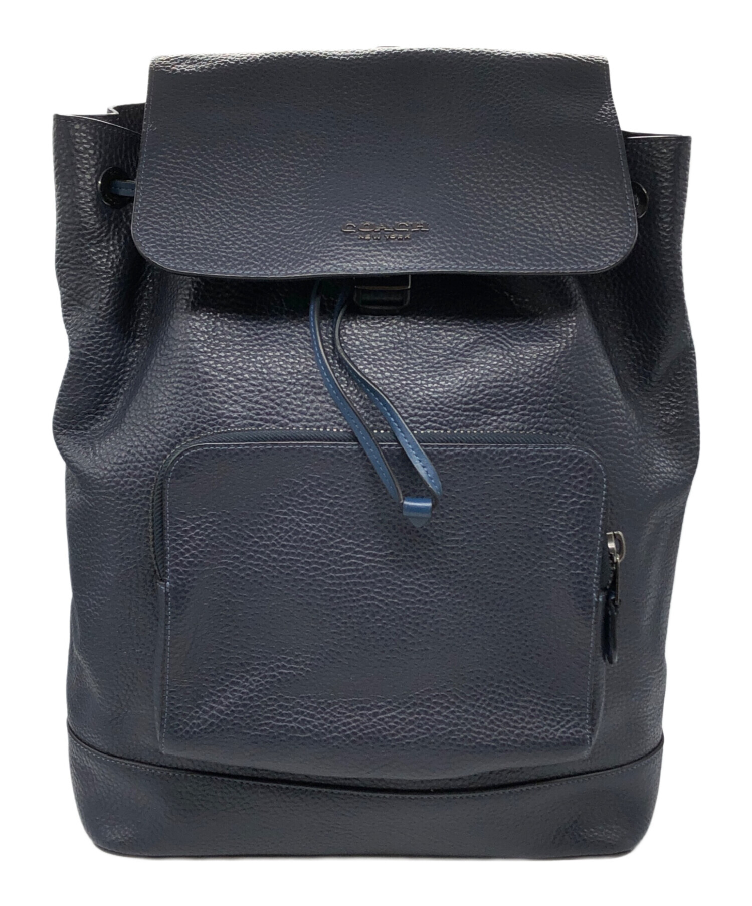 中古・古着通販】COACH (コーチ) バックパック ネイビー サイズ:下記 