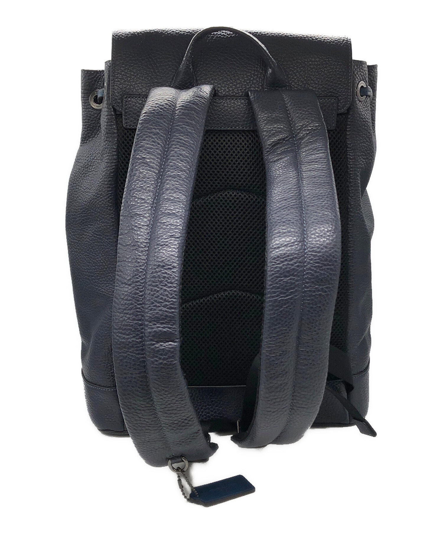 中古・古着通販】COACH (コーチ) バックパック ネイビー サイズ:下記 