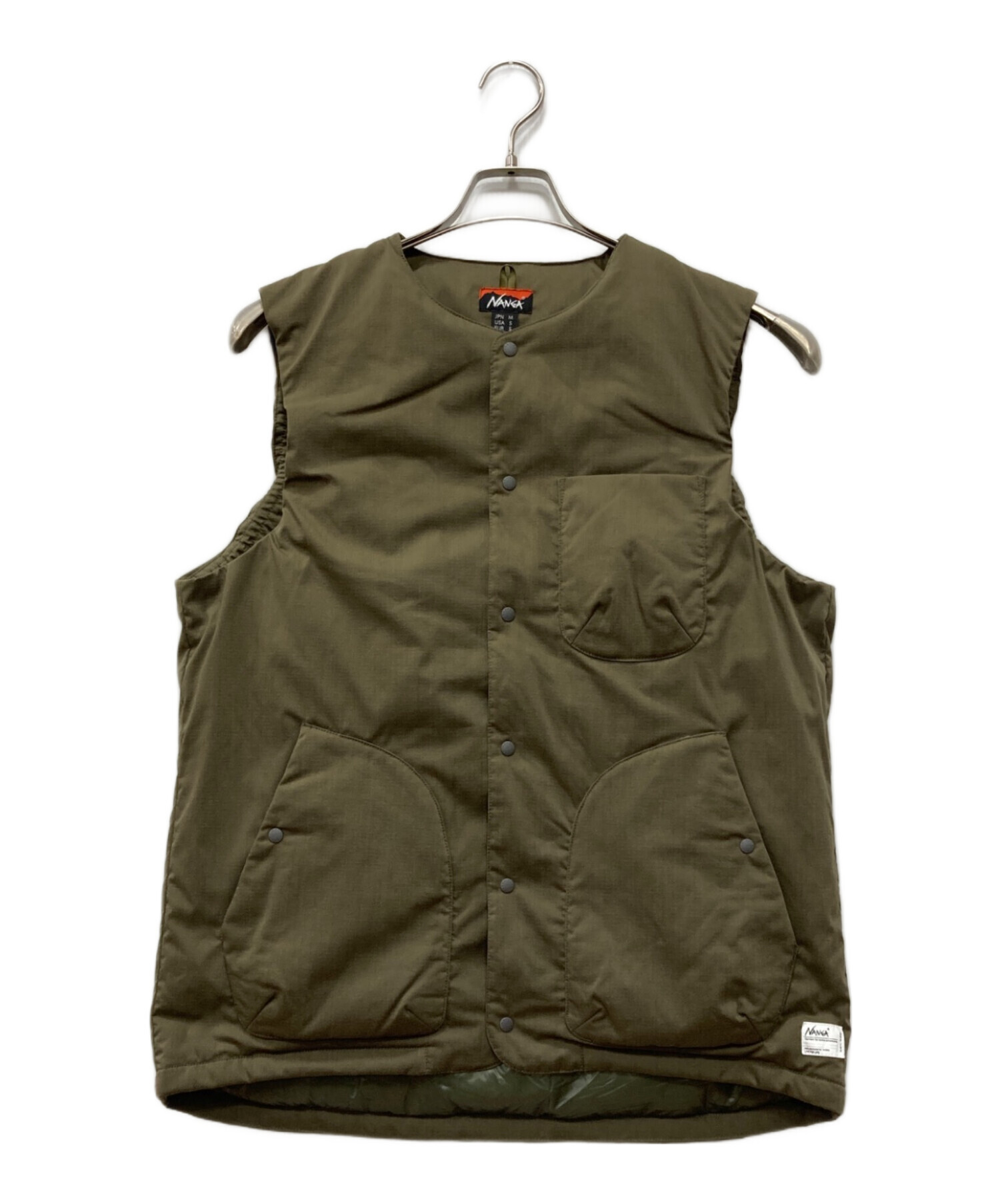 中古・古着通販】NANGA (ナンガ) HINOC RIPSTOP INNER DOWN VEST 