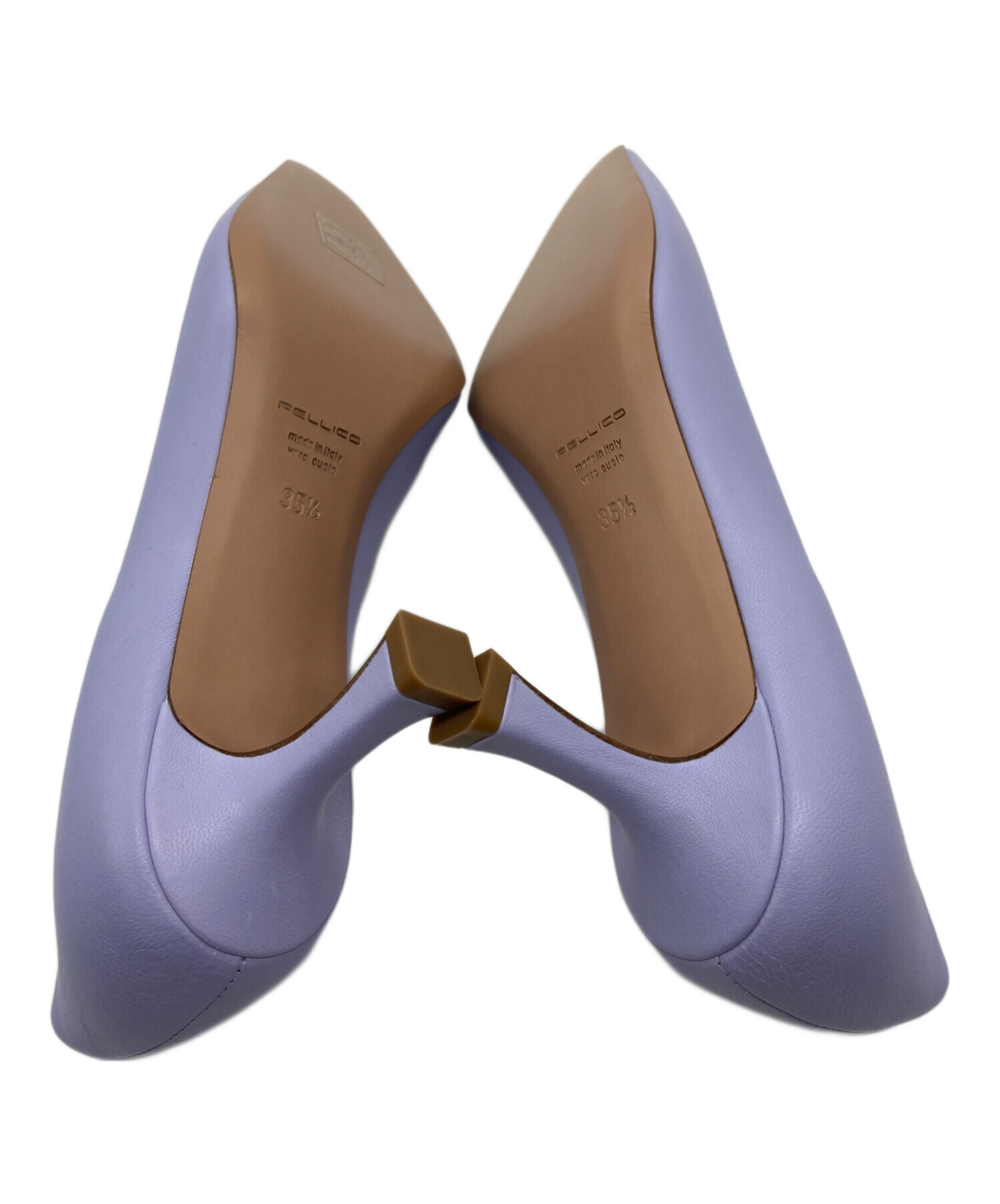 24【新品】PELLICO バイカラー　パンプス BG定価74800円 パンプス VENERE 0734 CAMOSCIO | PELLICO (Women