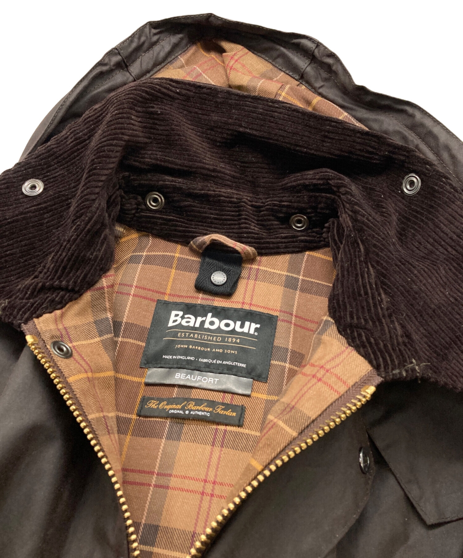 中古・古着通販】Barbour (バブアー) ワックス ジャケット ブラウン