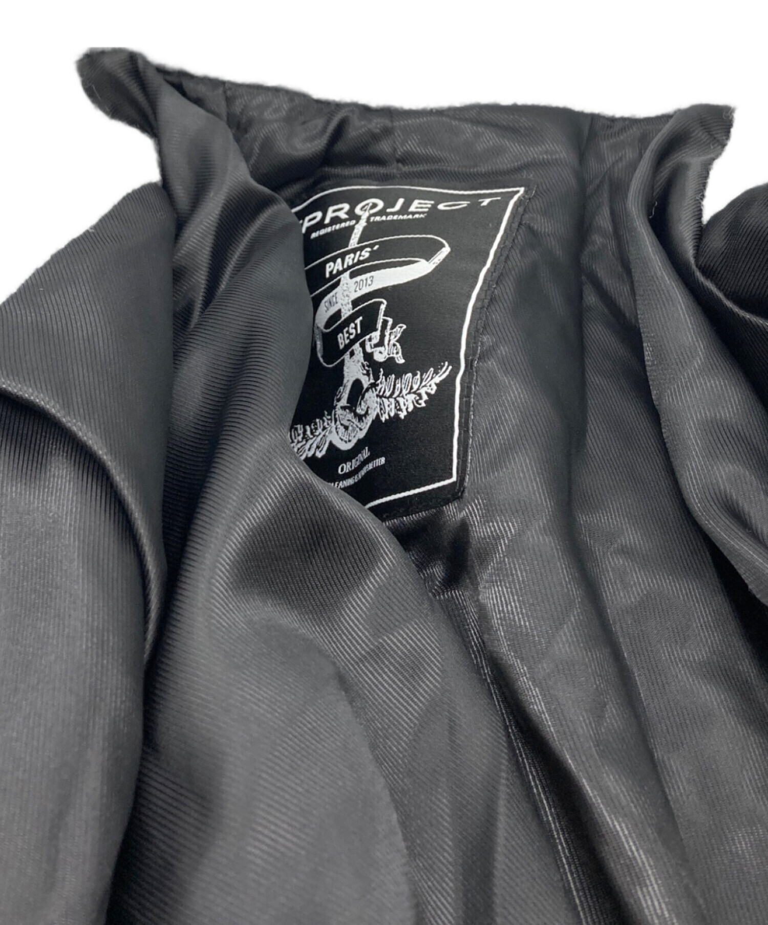 中古・古着通販】Y. PROJECT (ワイプロジェクト) ベルド ウール コート 
