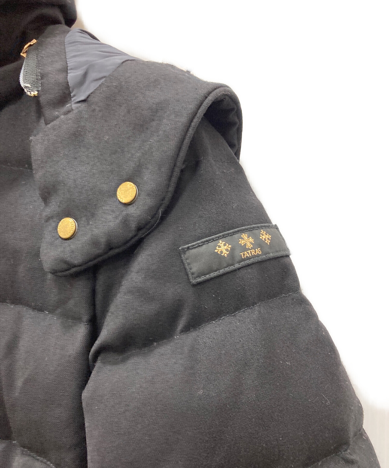 中古・古着通販】TATRAS (タトラス) POLITEAMA ダウンコート ネイビー 
