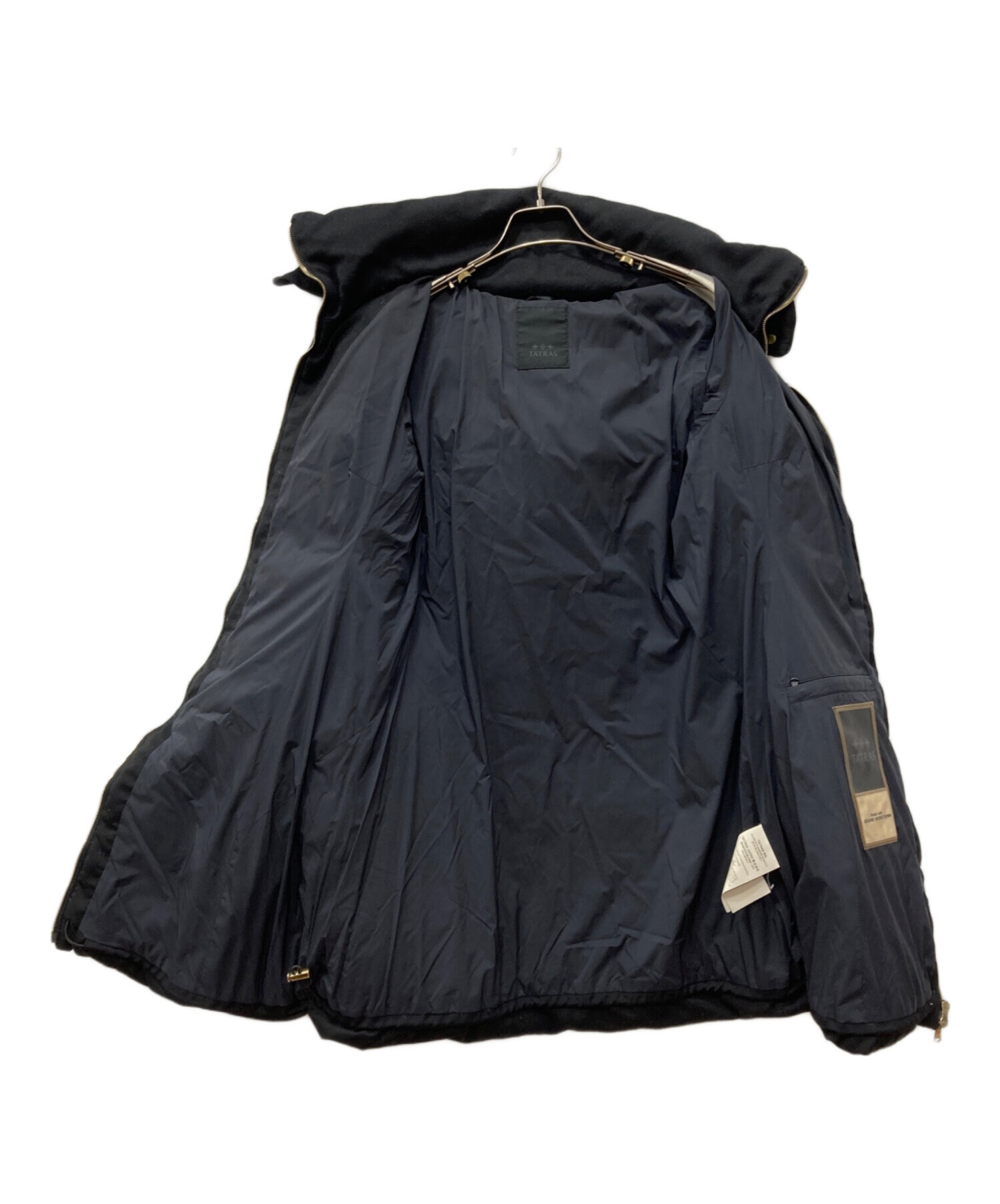 中古・古着通販】TATRAS (タトラス) POLITEAMA ダウンコート ネイビー 