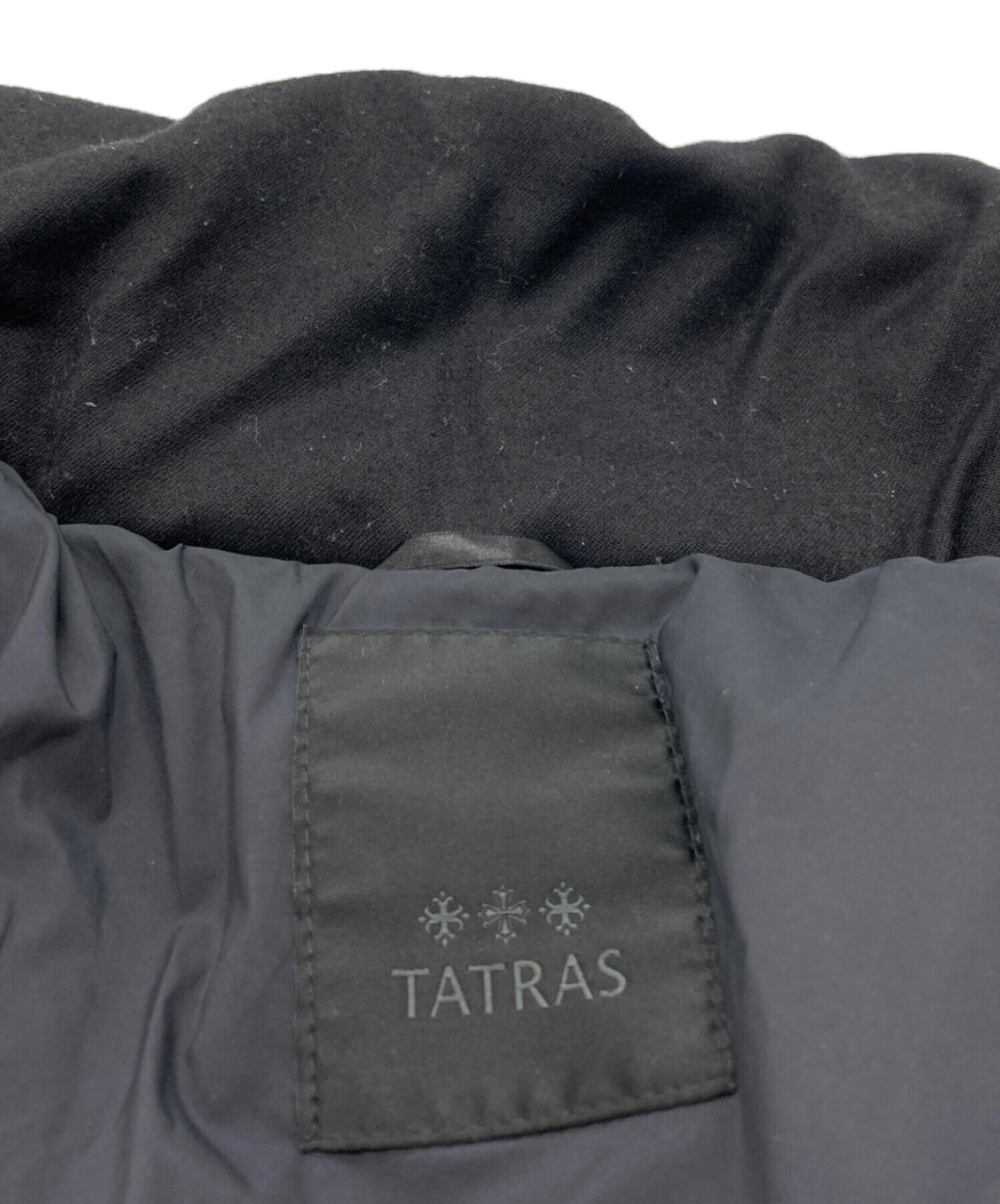 中古・古着通販】TATRAS (タトラス) POLITEAMA ダウンコート ネイビー 