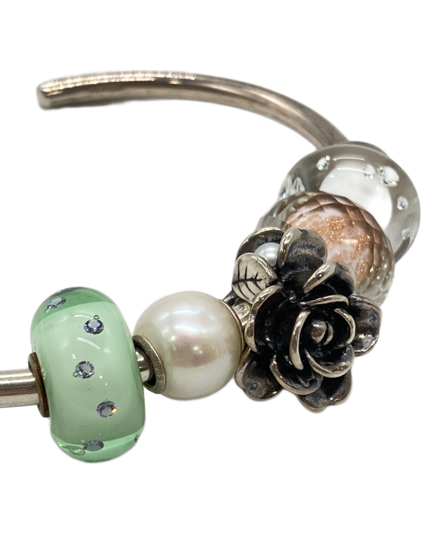 中古・古着通販】TROLLBEADS (トロールビーズ) ブレスレット シルバー 