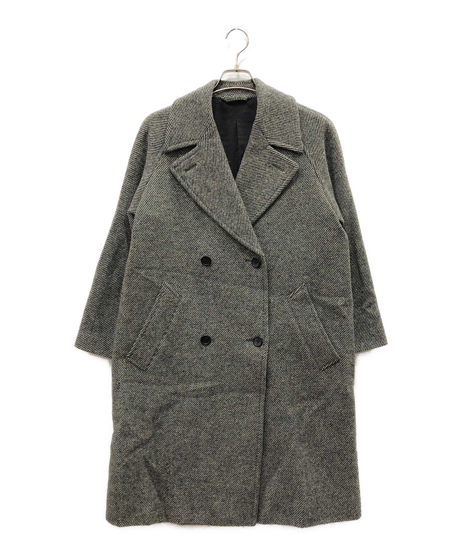 MARGARET HOWELL ダブルブレストコート S 中古・古着通販】MARGARET HOWELL (マーガレットハウエル) ダブル
