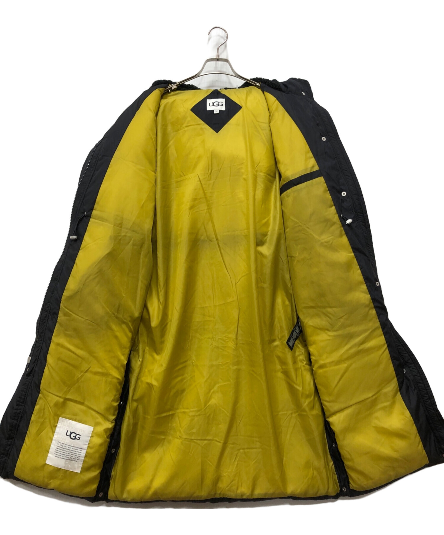 中古・古着通販】UGG (アグ) Keeley Long Puffer Coat ネイビー サイズ 