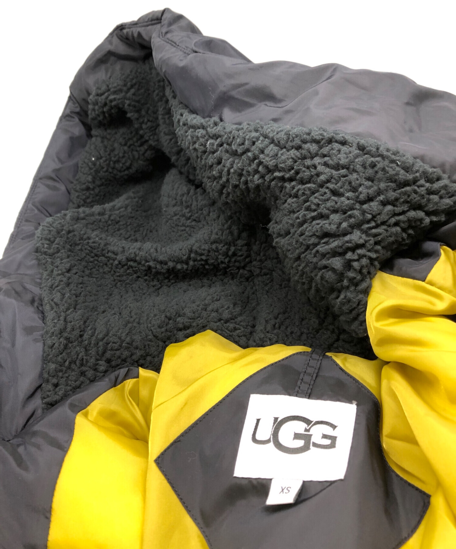 中古・古着通販】UGG (アグ) Keeley Long Puffer Coat ネイビー サイズ 